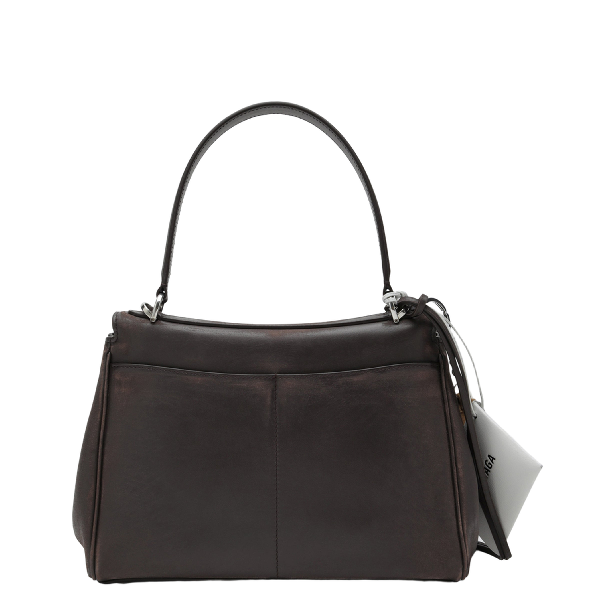 Small Rodeo Bag in Calfskin Leather Espresso