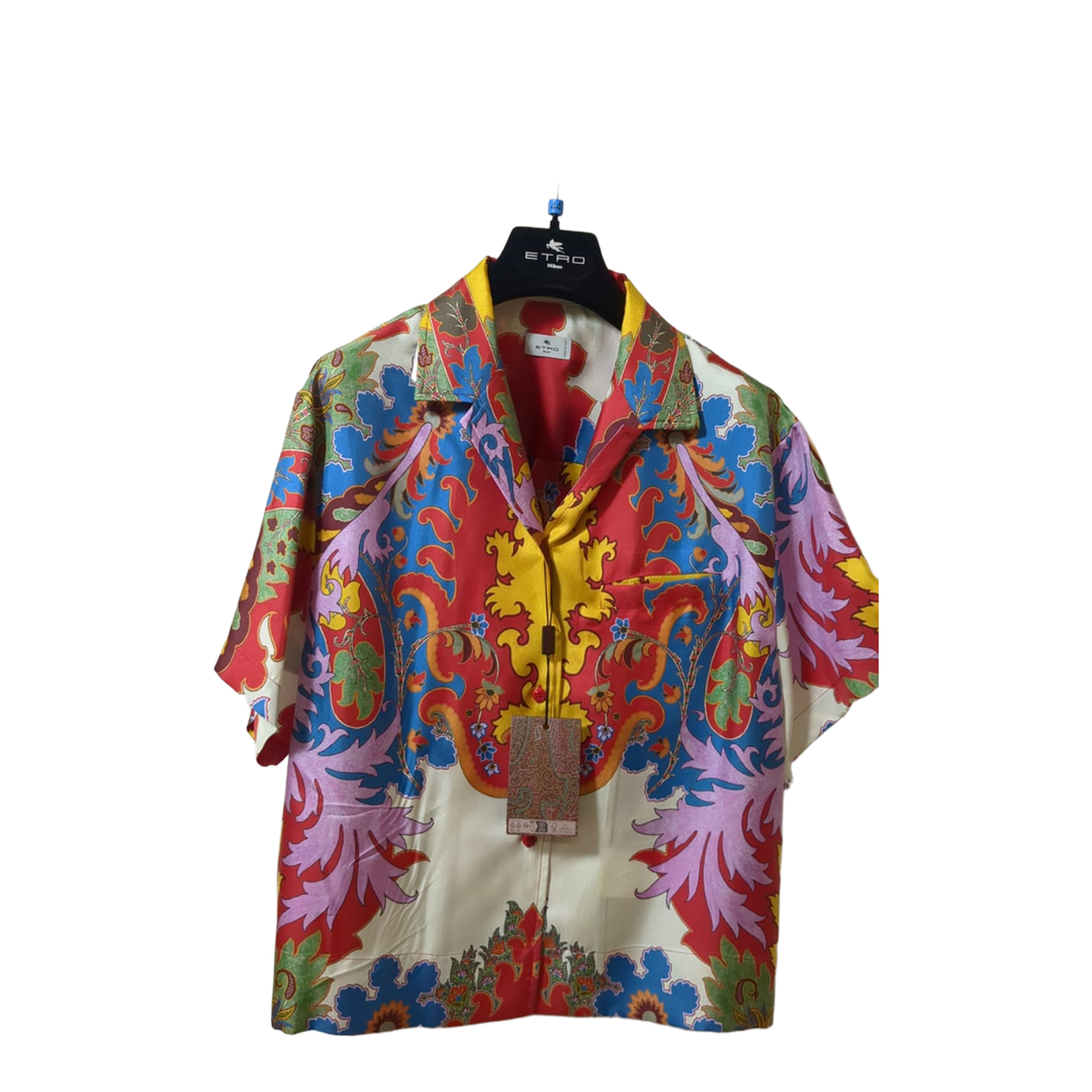 Silk Shirt Red