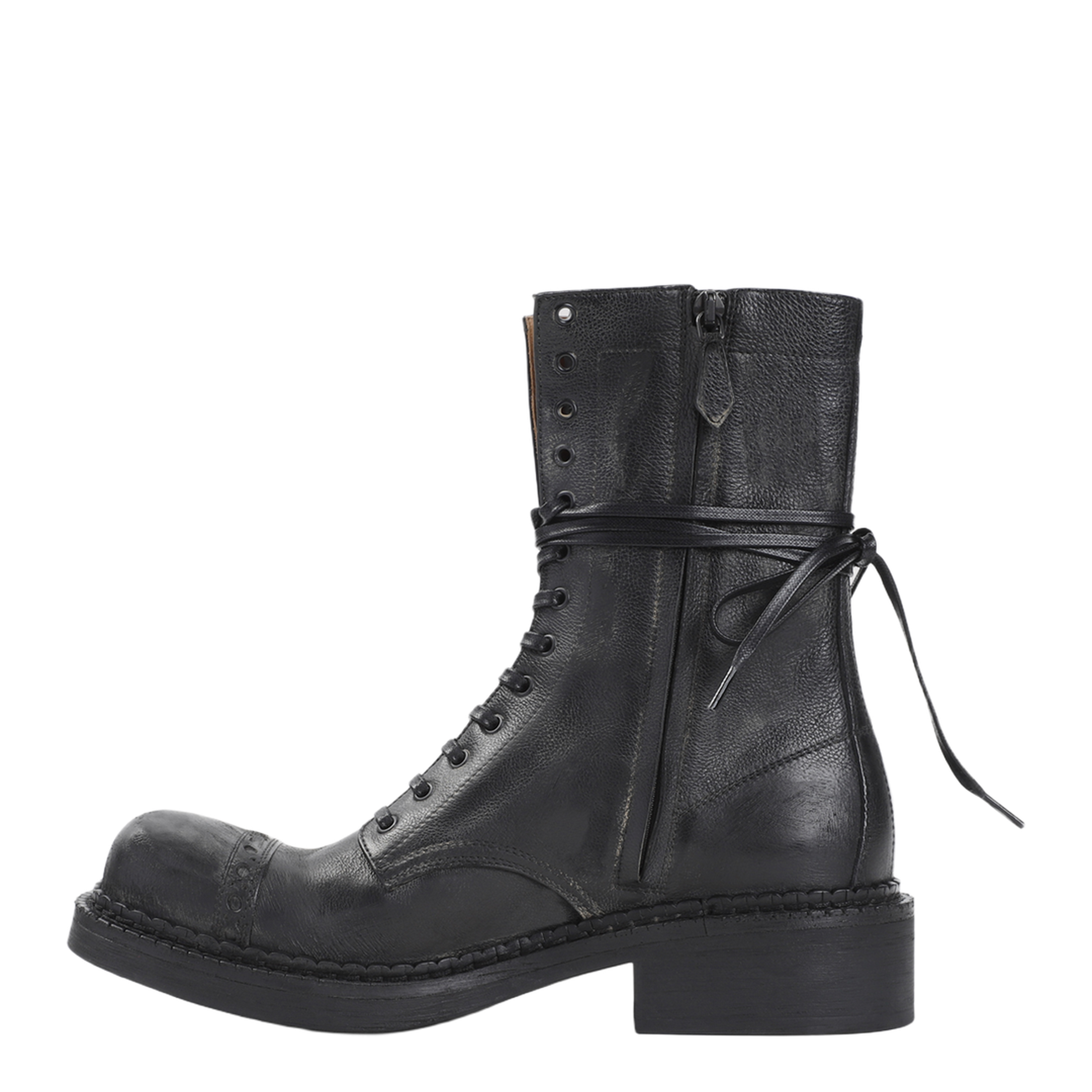 MAYFEYR - Miu Miu - Laced Ankle Boots - 5U316EFG0352KJ