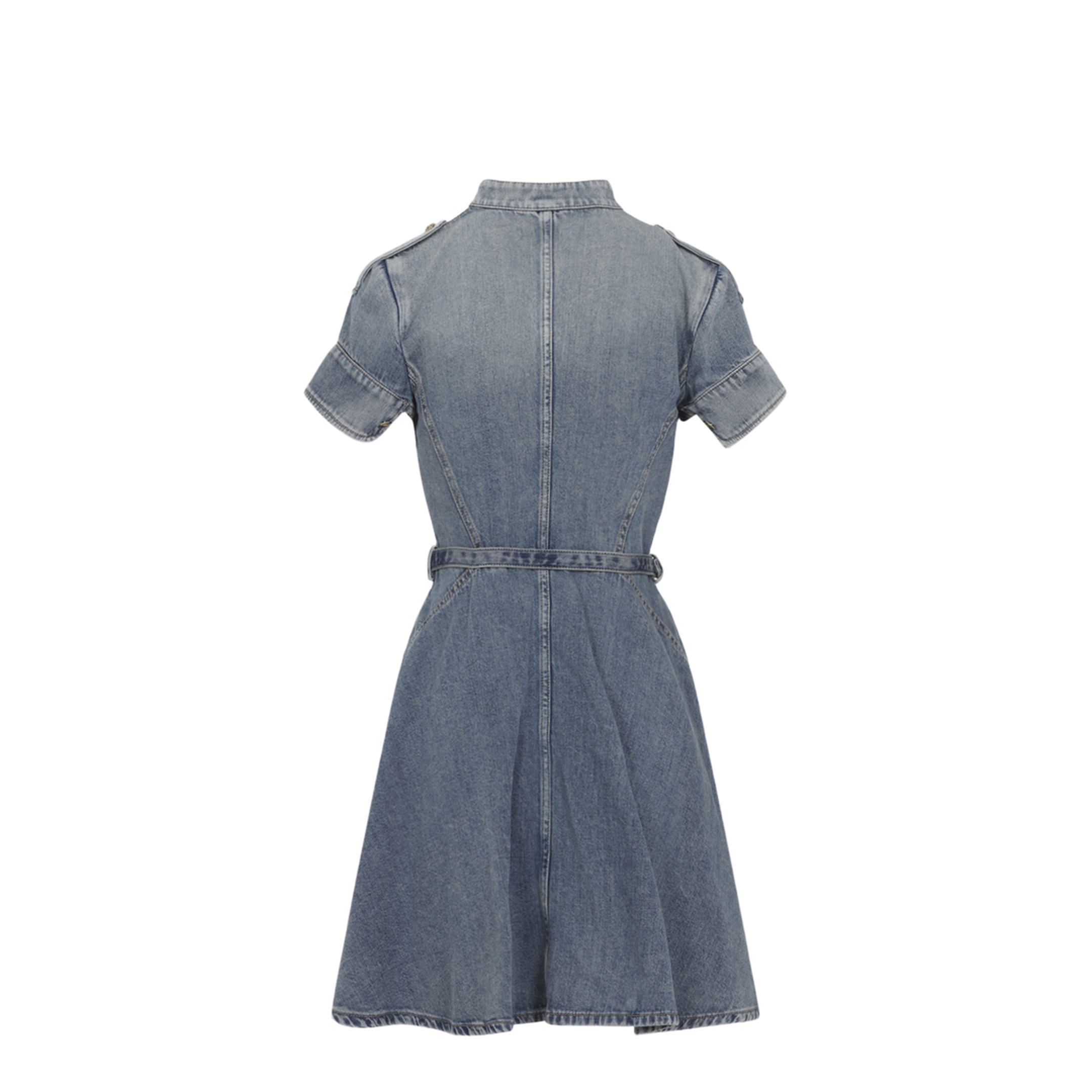 MAYFEYR - Alexander Mcqueen - Denim Mini Dress - 857116QMAD1