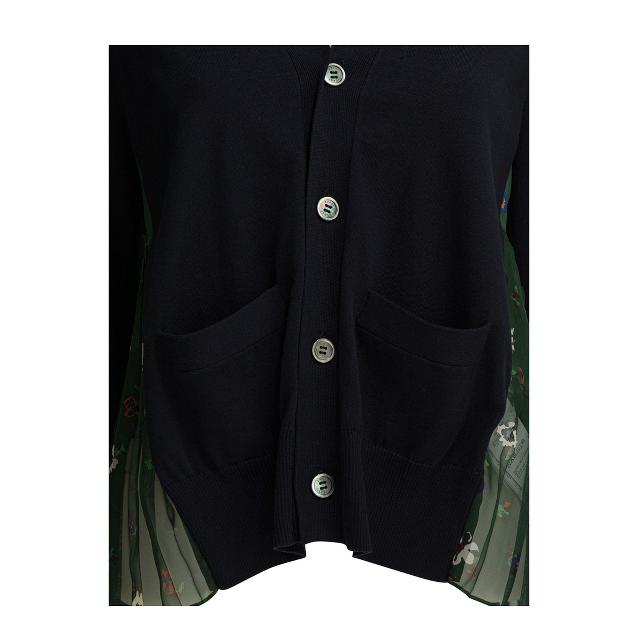 MAYFEYR - Sacai - Cardigan With Floral Print - 26-08388213
