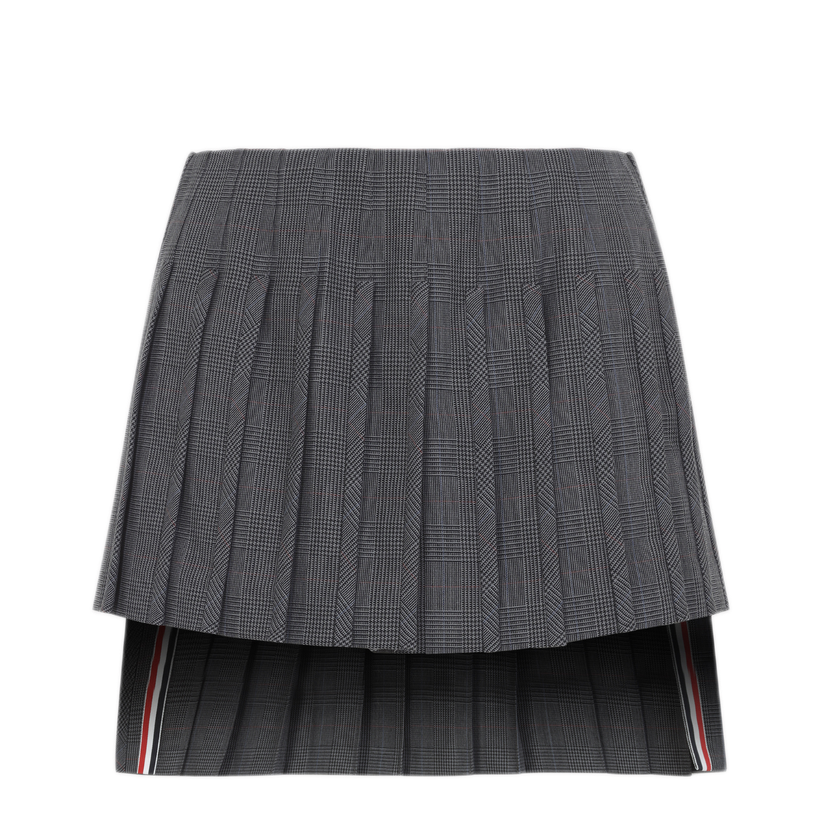 MAYFEYR - Thom Browne - Low Rise Mini Narrow Pleated Skirt - FGR101BF1304025