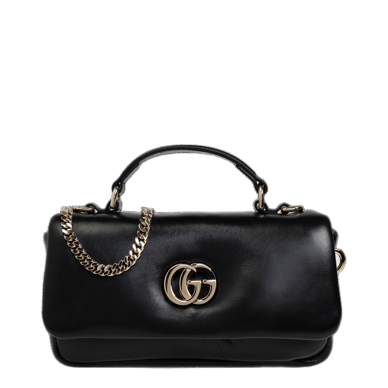 GG Milano Mini Leather Handbags - Black