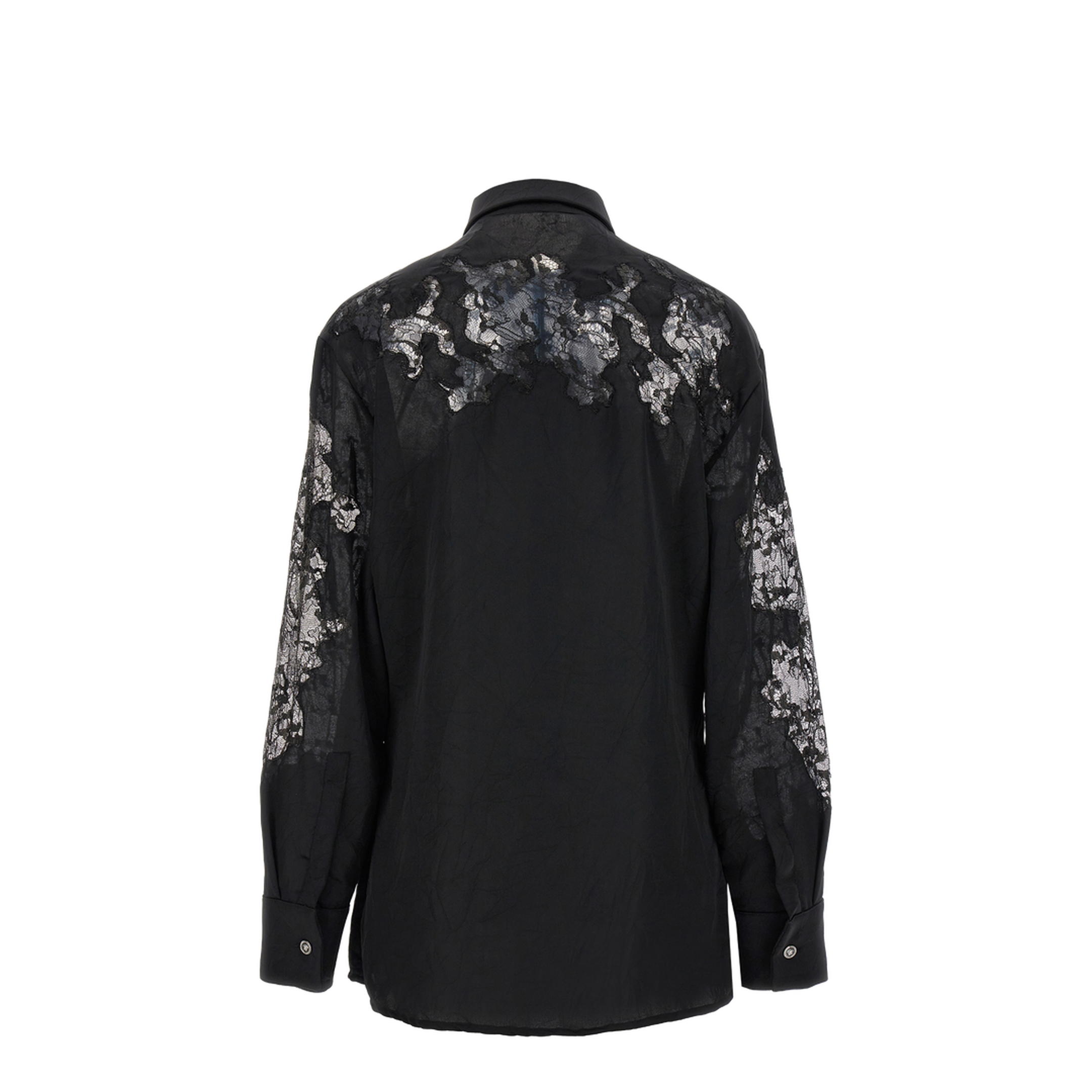 Satin Lace Shirt