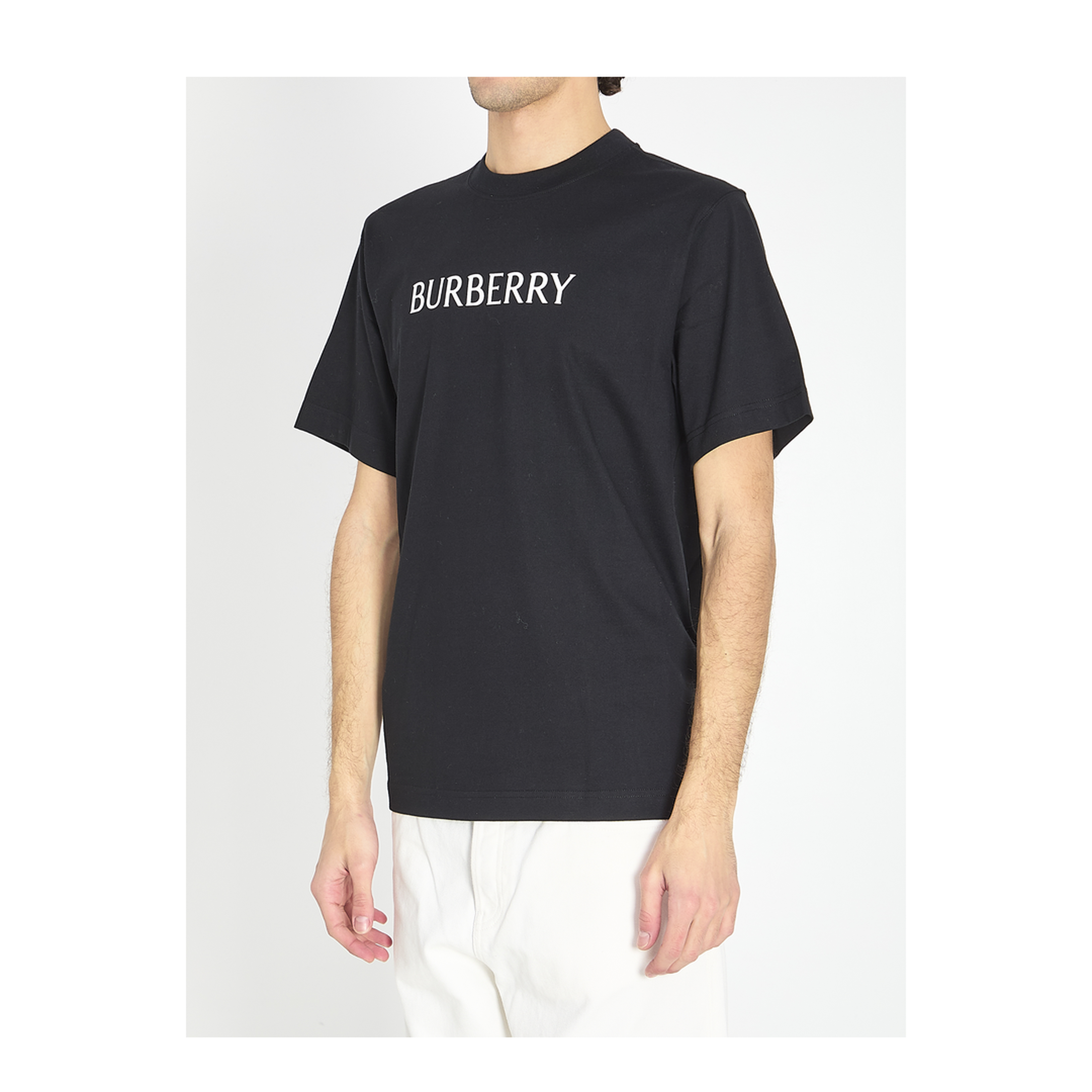 T-Shirt In Cotton With Logo