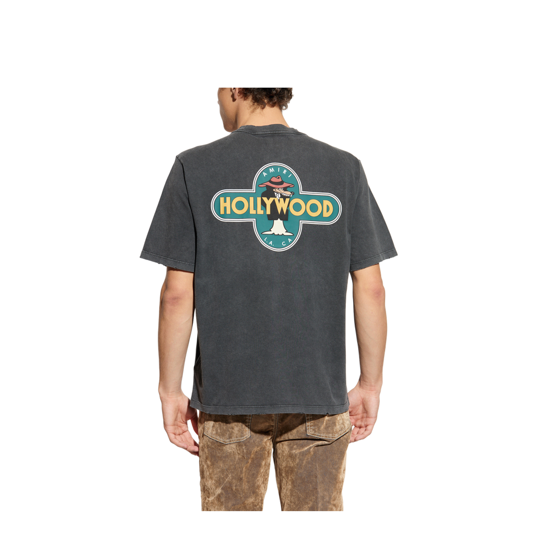 T-shirt with a colorful print