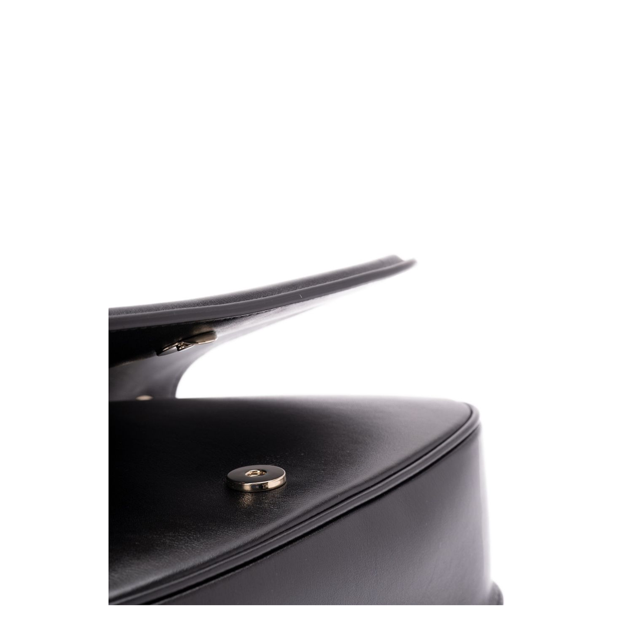 Blondie Medium Leather Shoulder Bag - Black