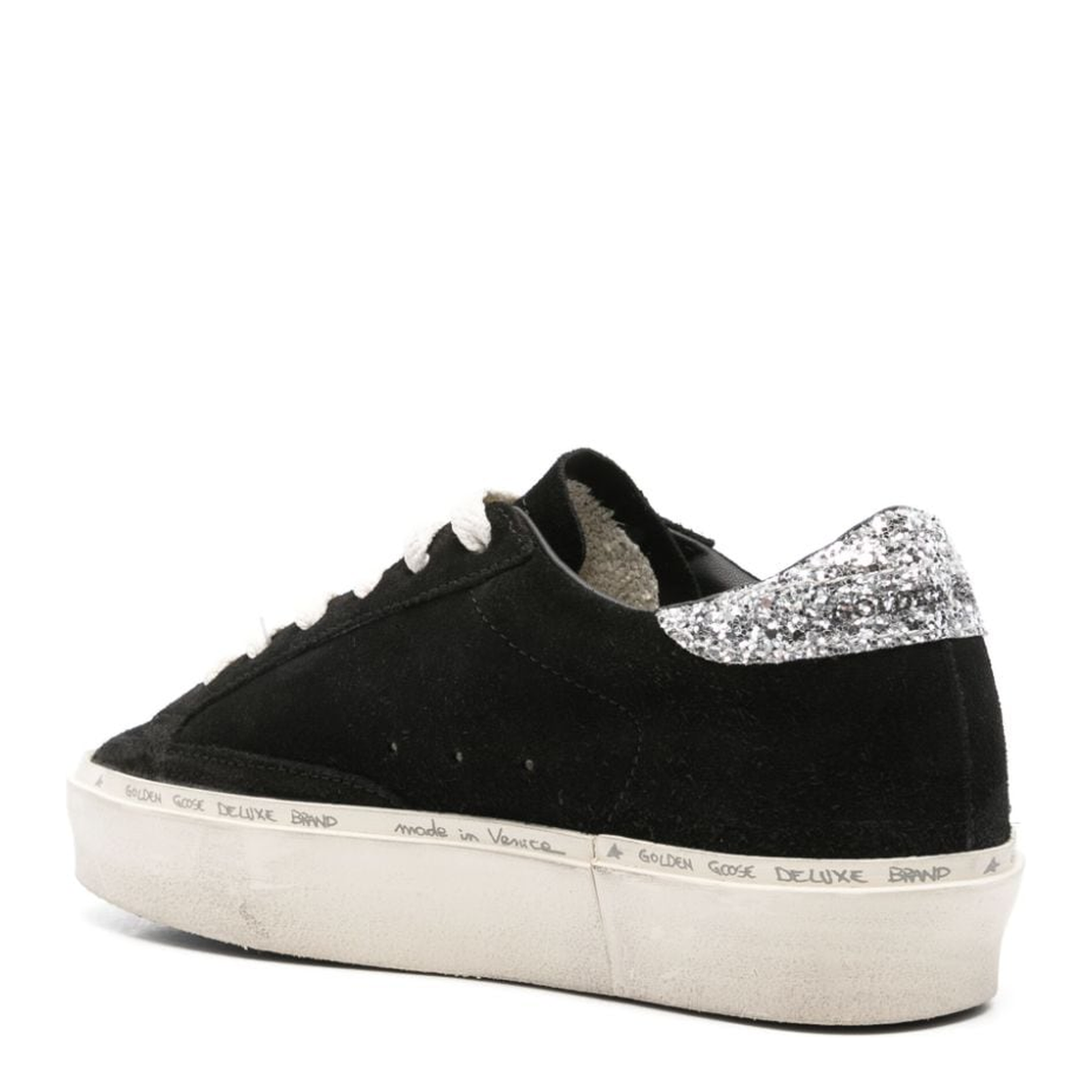 Black Hi Star Suede Sneakers