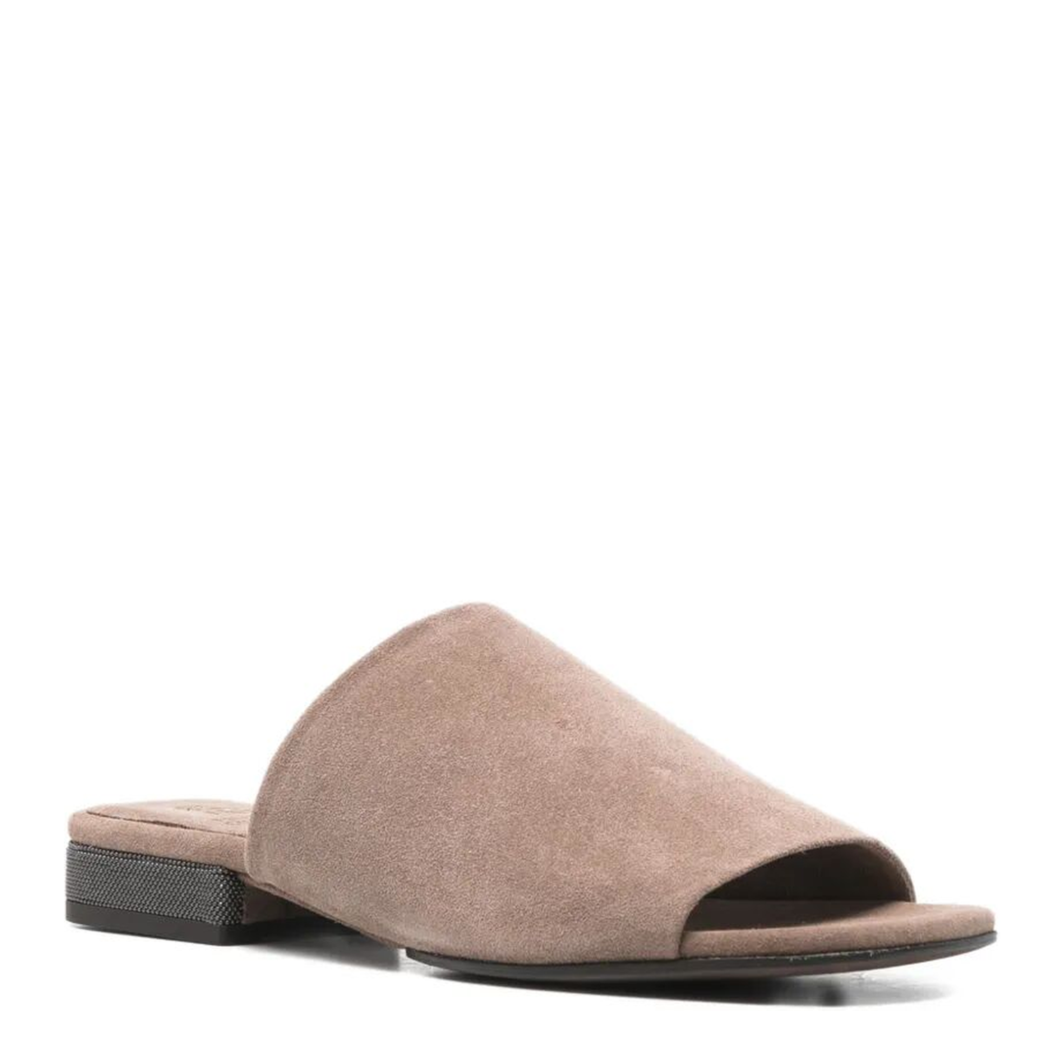 MAYFEYR - Brunello Cucinelli - Suede Mules With Monili - MZSFC3170C8849