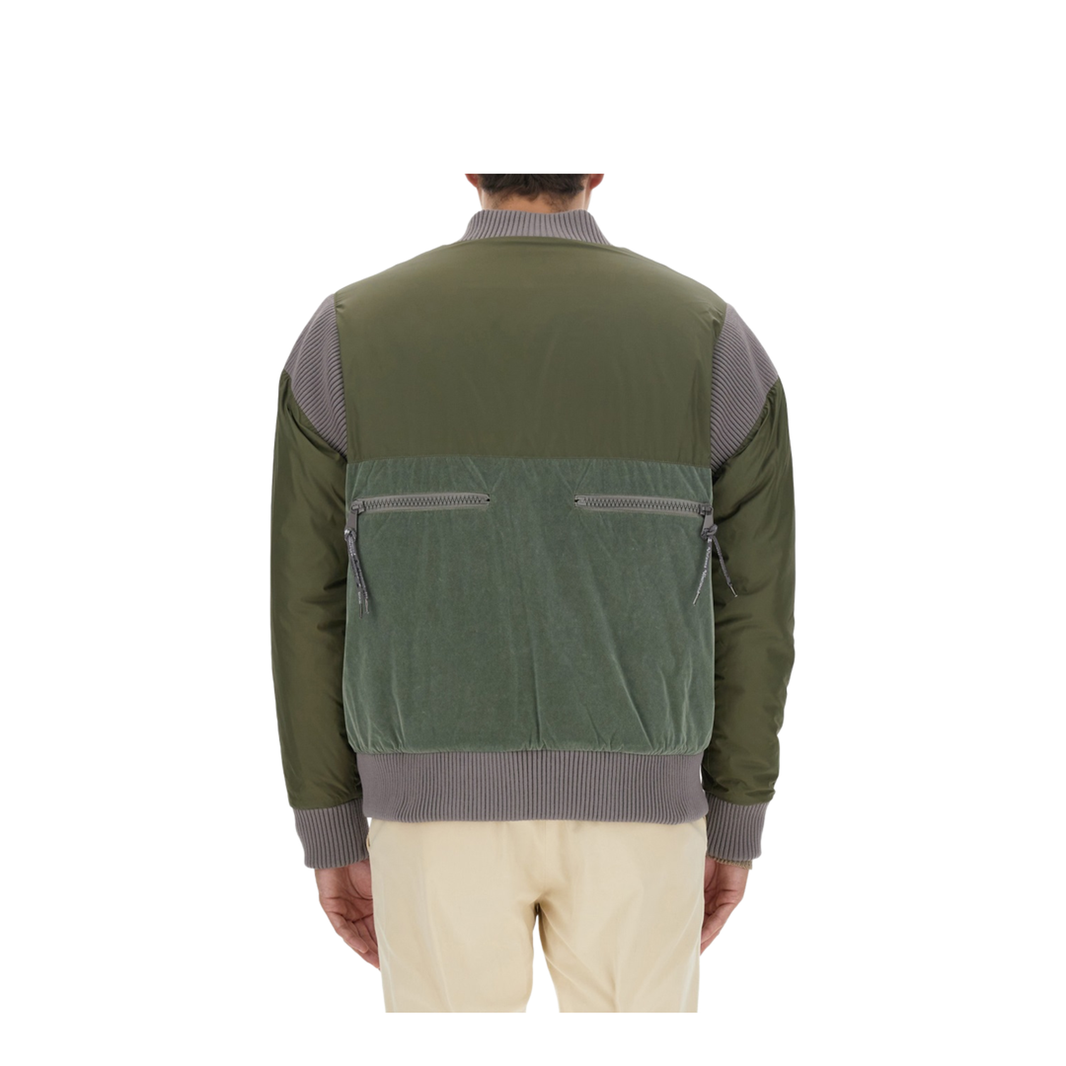 Bomber Jacket With Logo