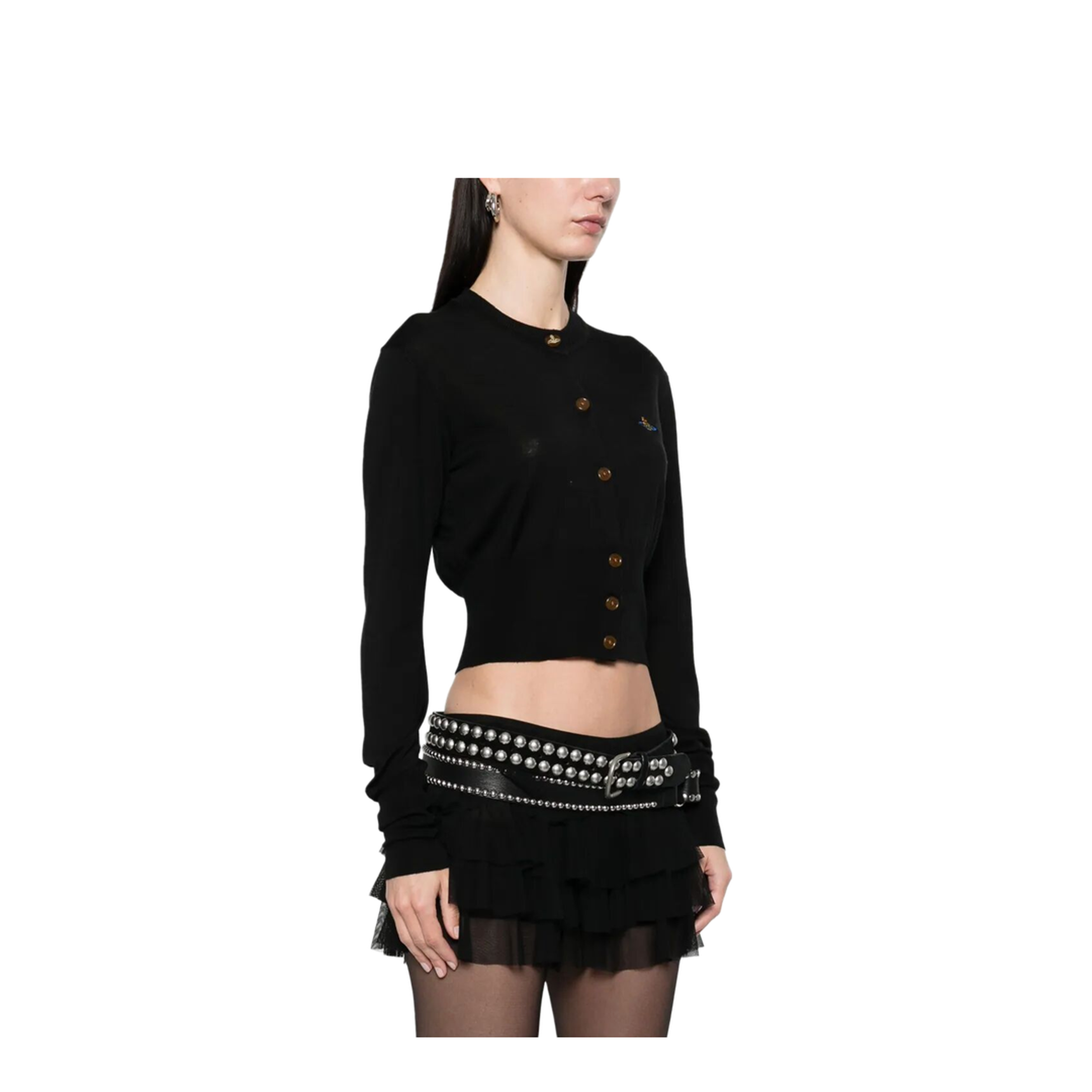 MAYFEYR - Vivienne Westwood - Silk Blend Cropped Cardigan - 1803002UY001A