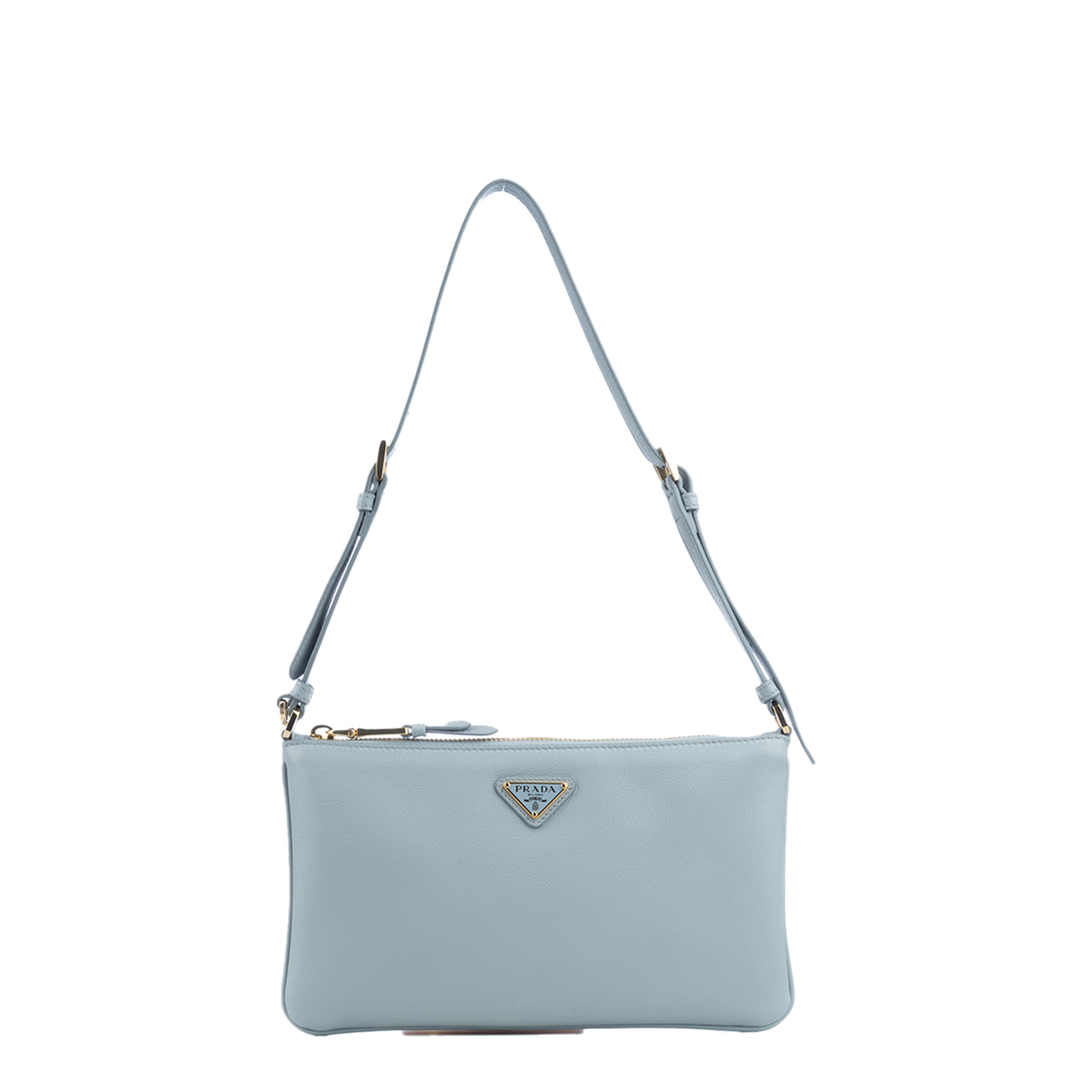 Leather Pouch Opaline