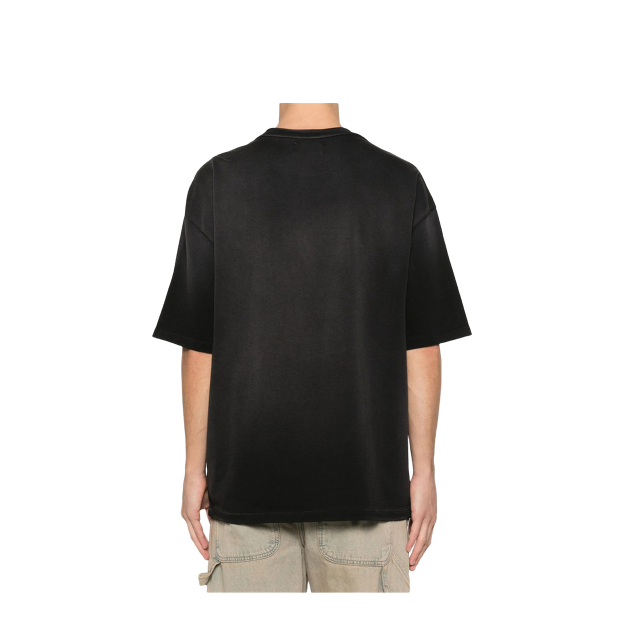 Graphic Print Oversized Crewneck T-Shirt