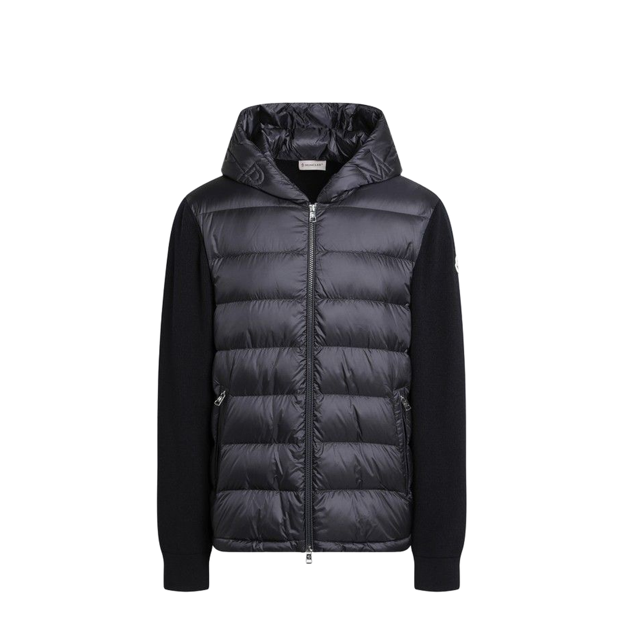 MAYFEYR - Moncler - Regular Fit Down Padded Virgin Wool Zip Cardigan - 9B00006M1131776