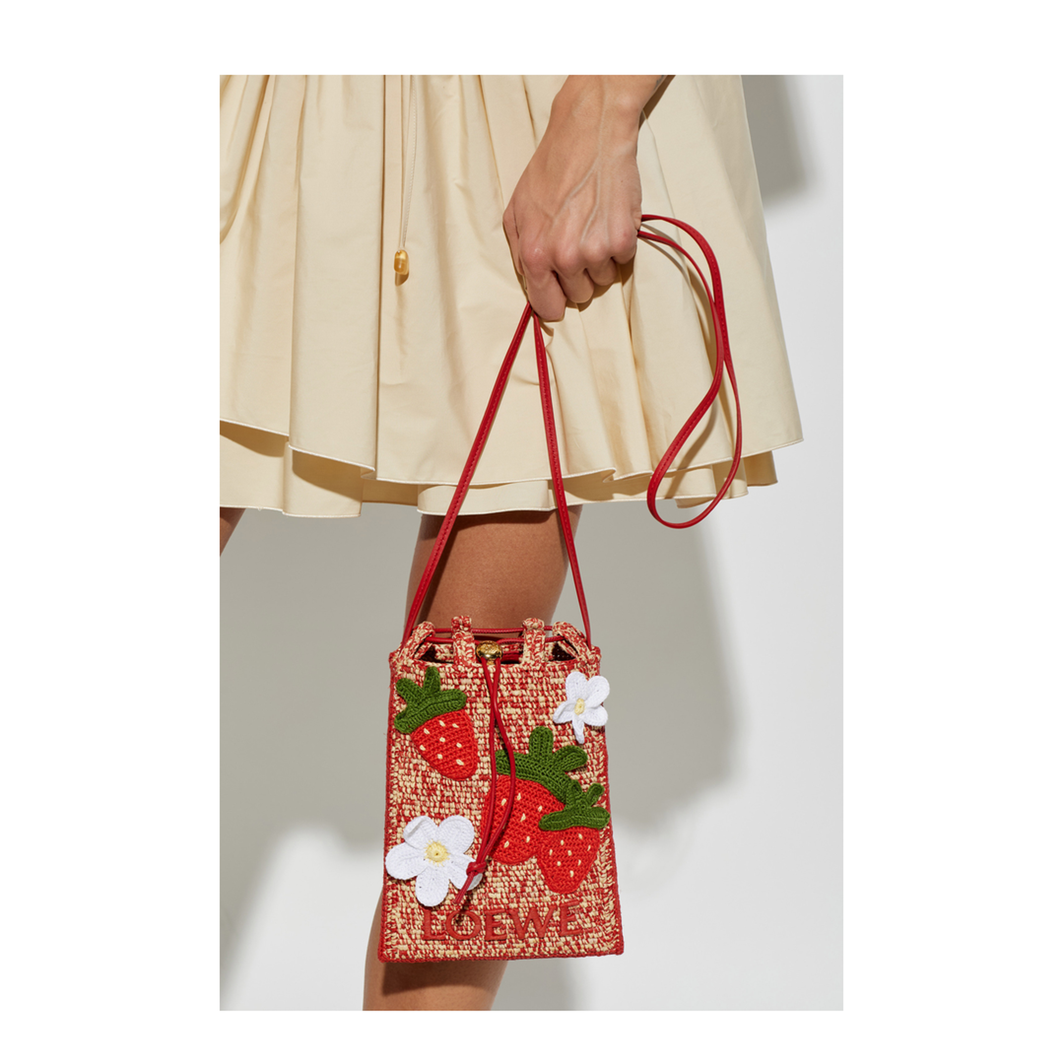 MAYFEYR - Loewe - Bag With Appliqués - C630PHPX080MULTICOLORRED