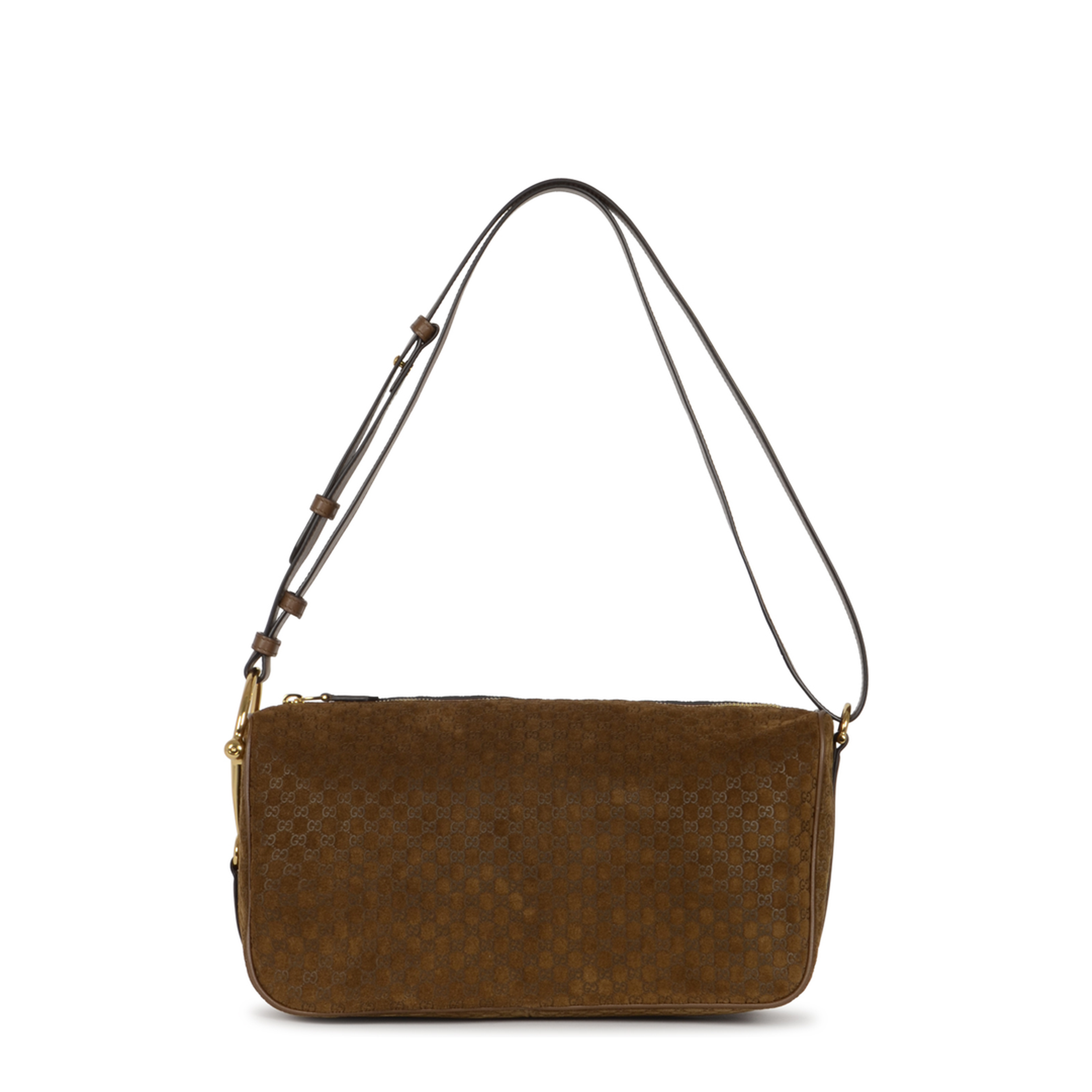 Half Horsebit Medium Shoulder Bag