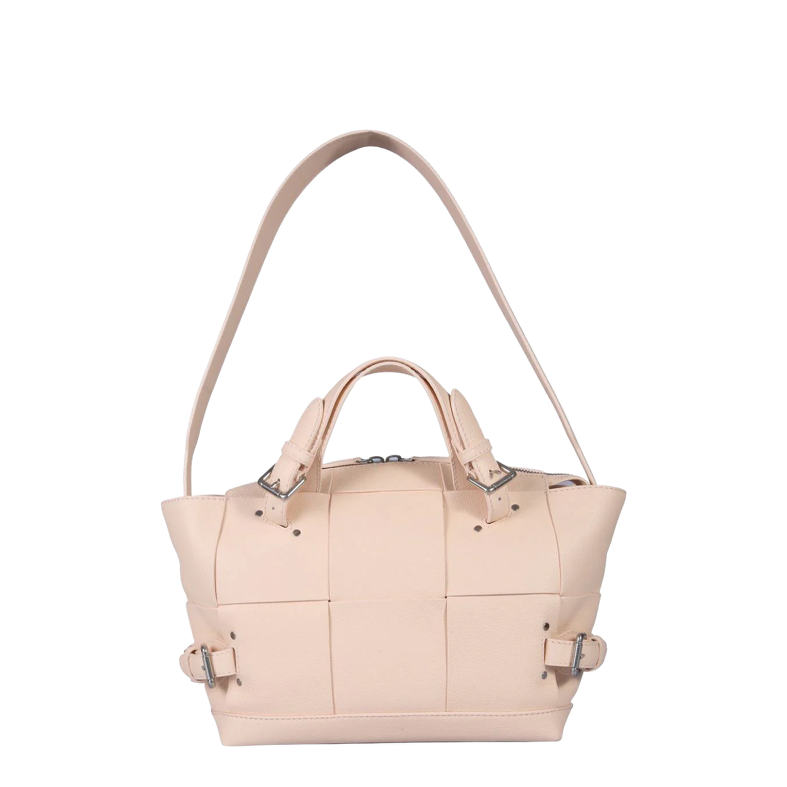 Arco Hobo Leather Handbags - Pink