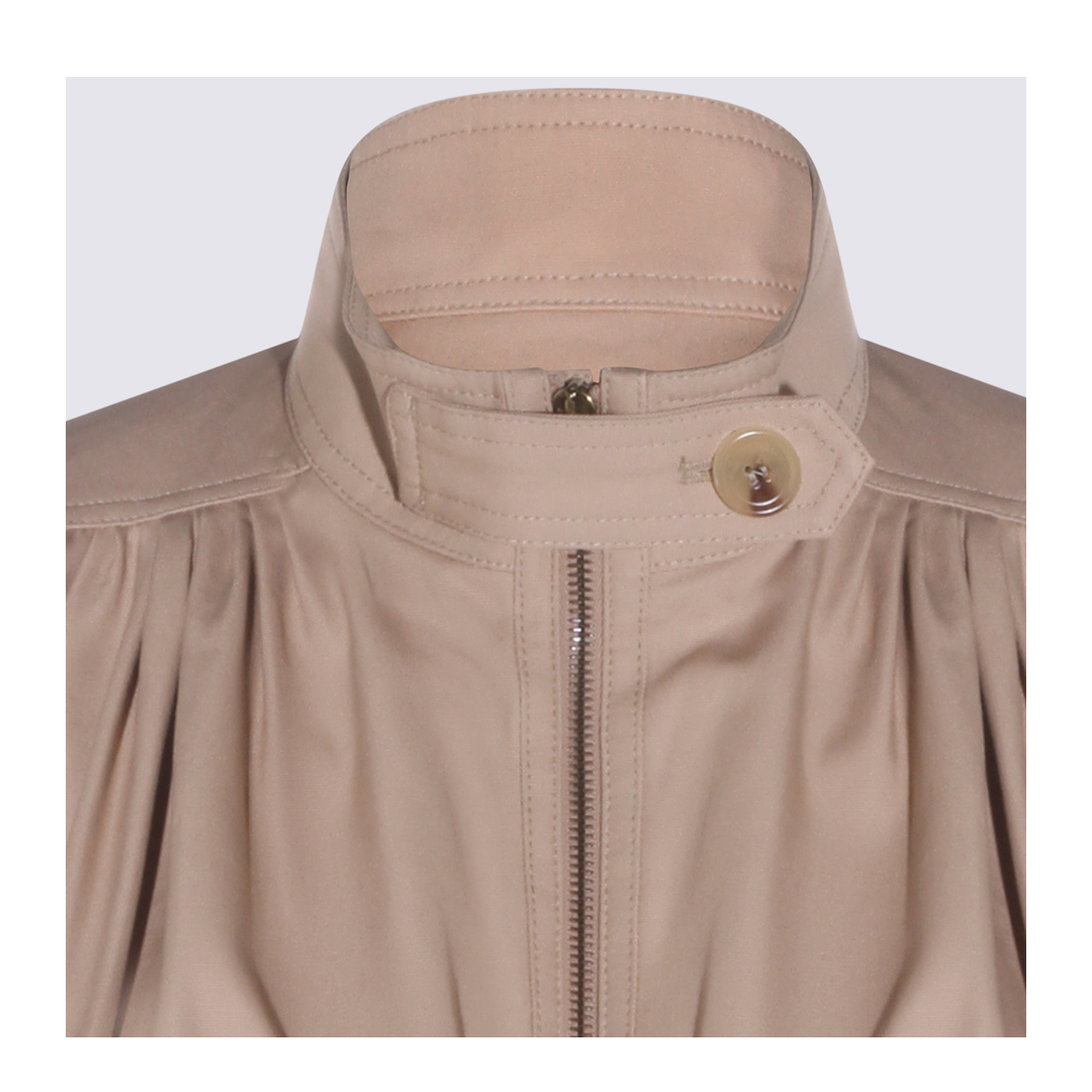 Curled Boule Cotton Jacket