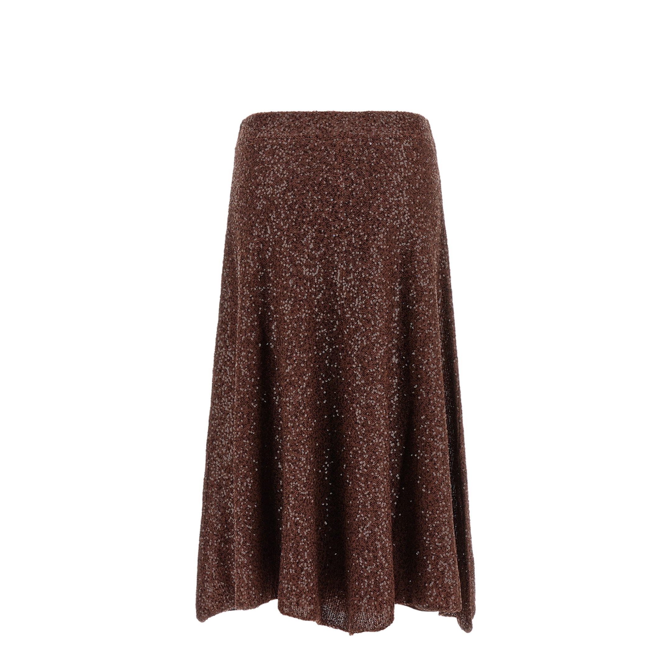 Micro-sequin skirt