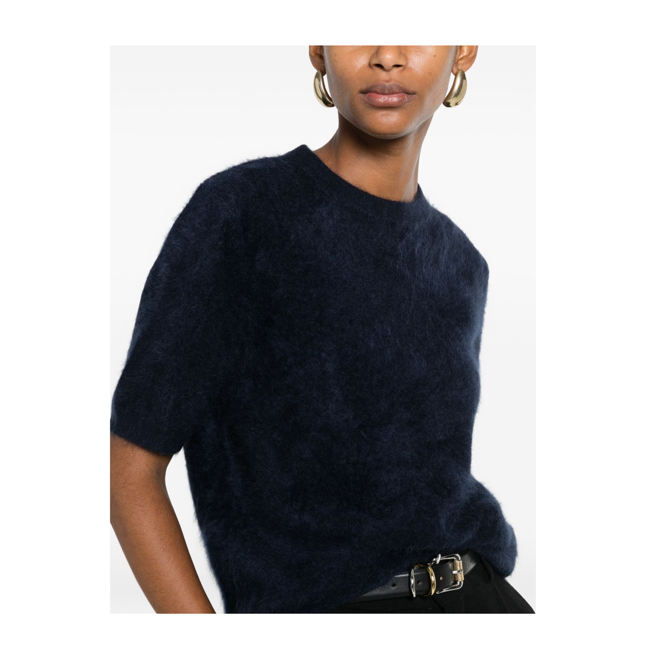 MAYFEYR - Soft Goat - T-Shirts And Polos Blue - 2405510039NAVY
