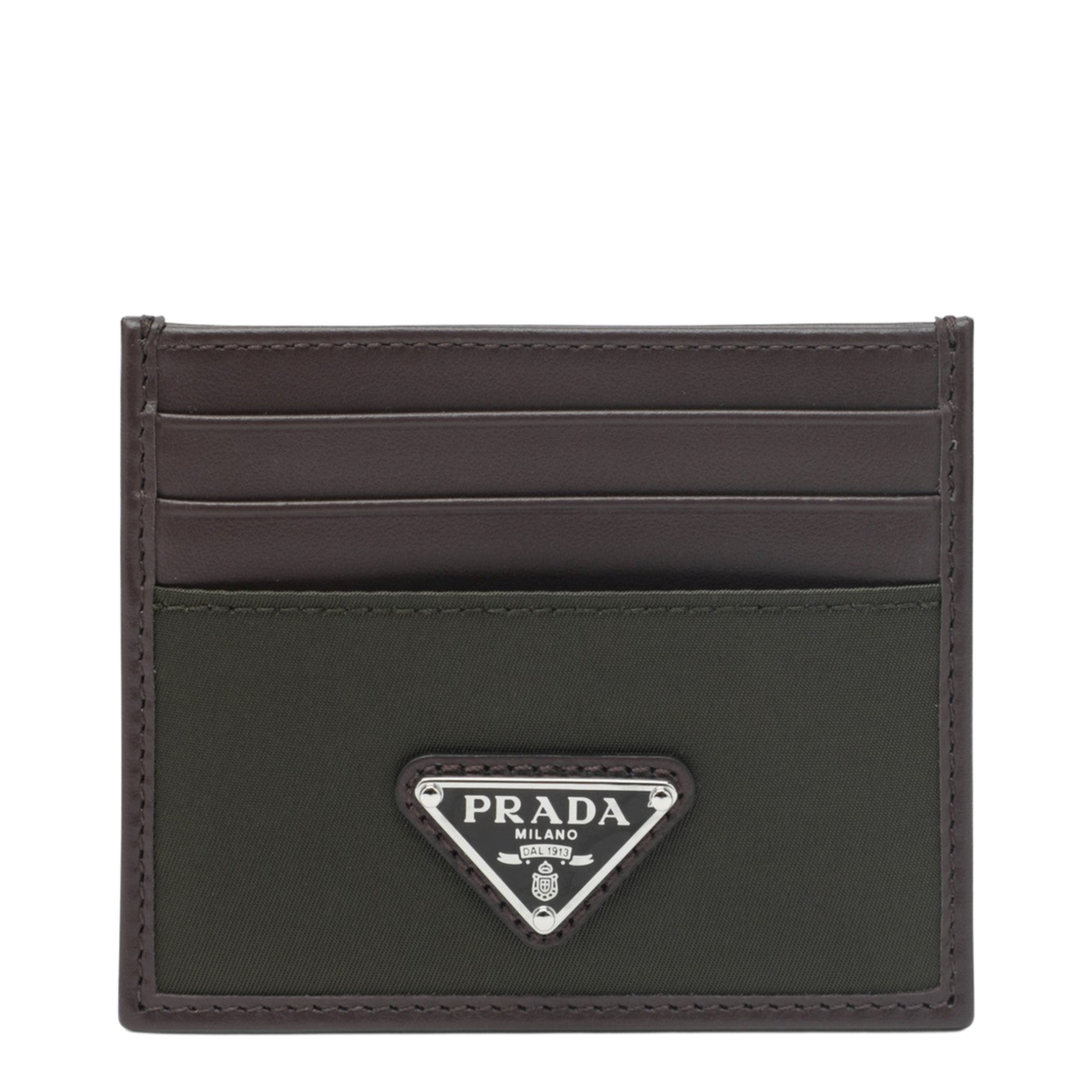 Speedrock Card Holder in Re-Nylon Camouflage and Leather