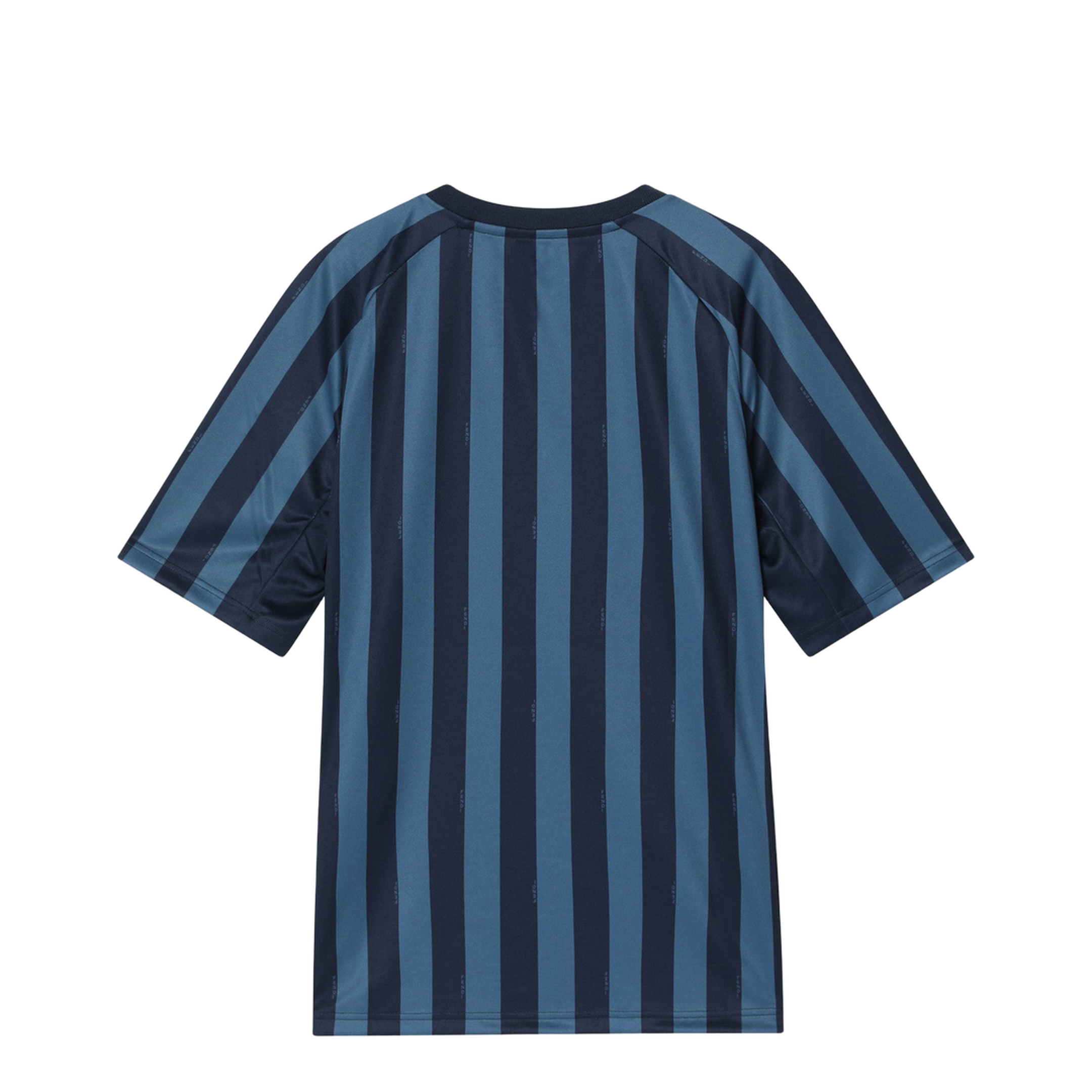 T-shirt in Blue Striped Pequin Fabric