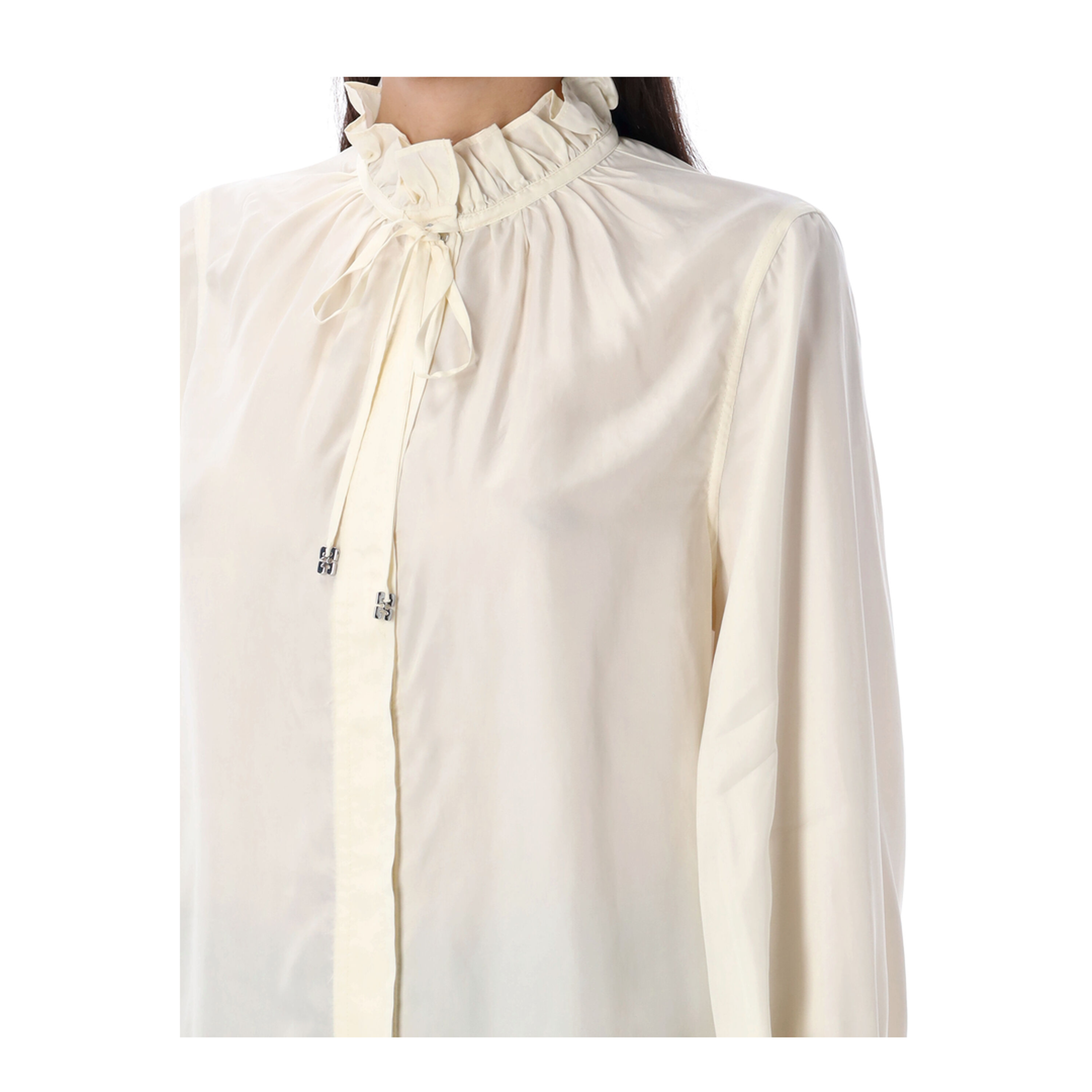 MAYFEYR - Ganni - T-Shirts And Polos White - W09287071135