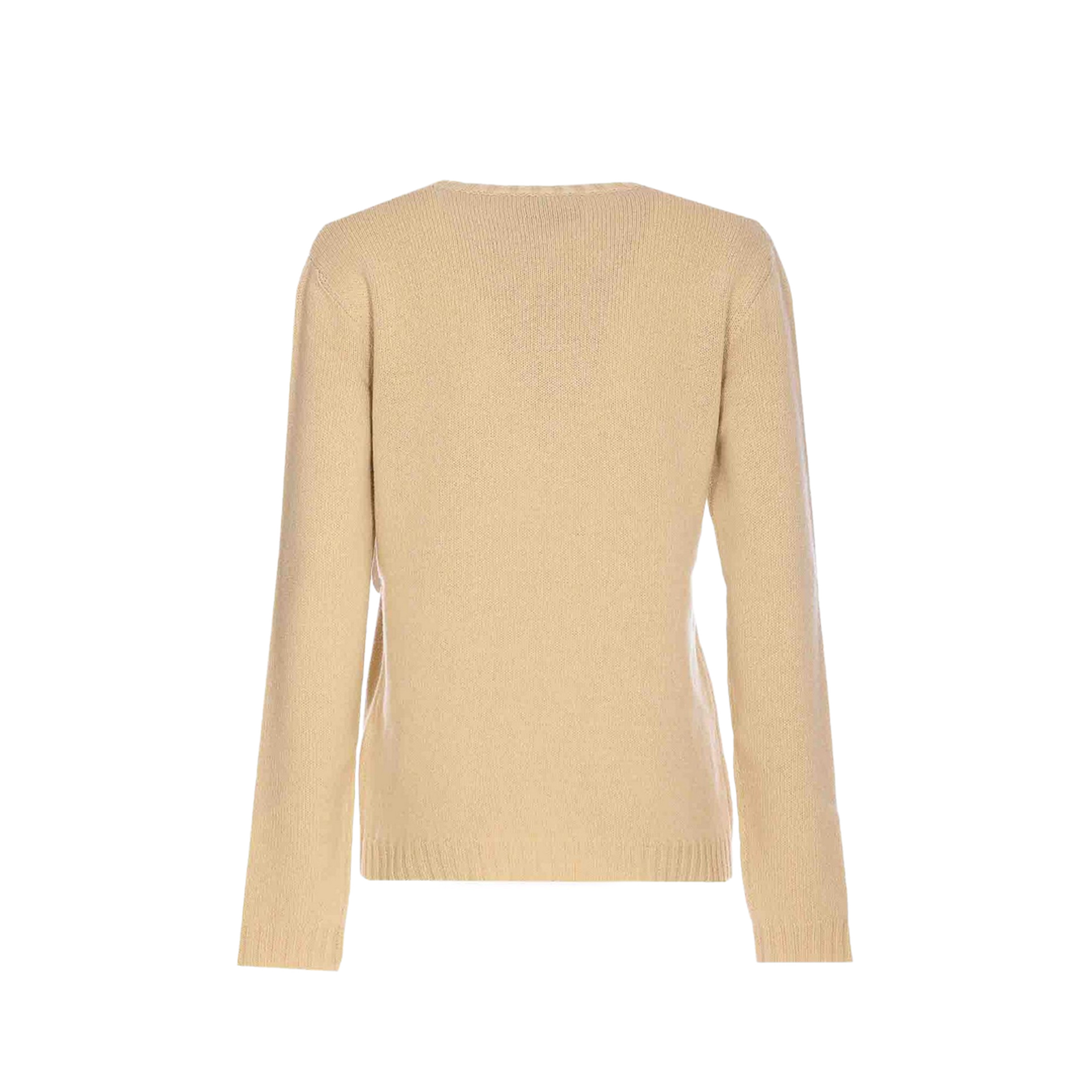 Beige Chez Logo Sweater