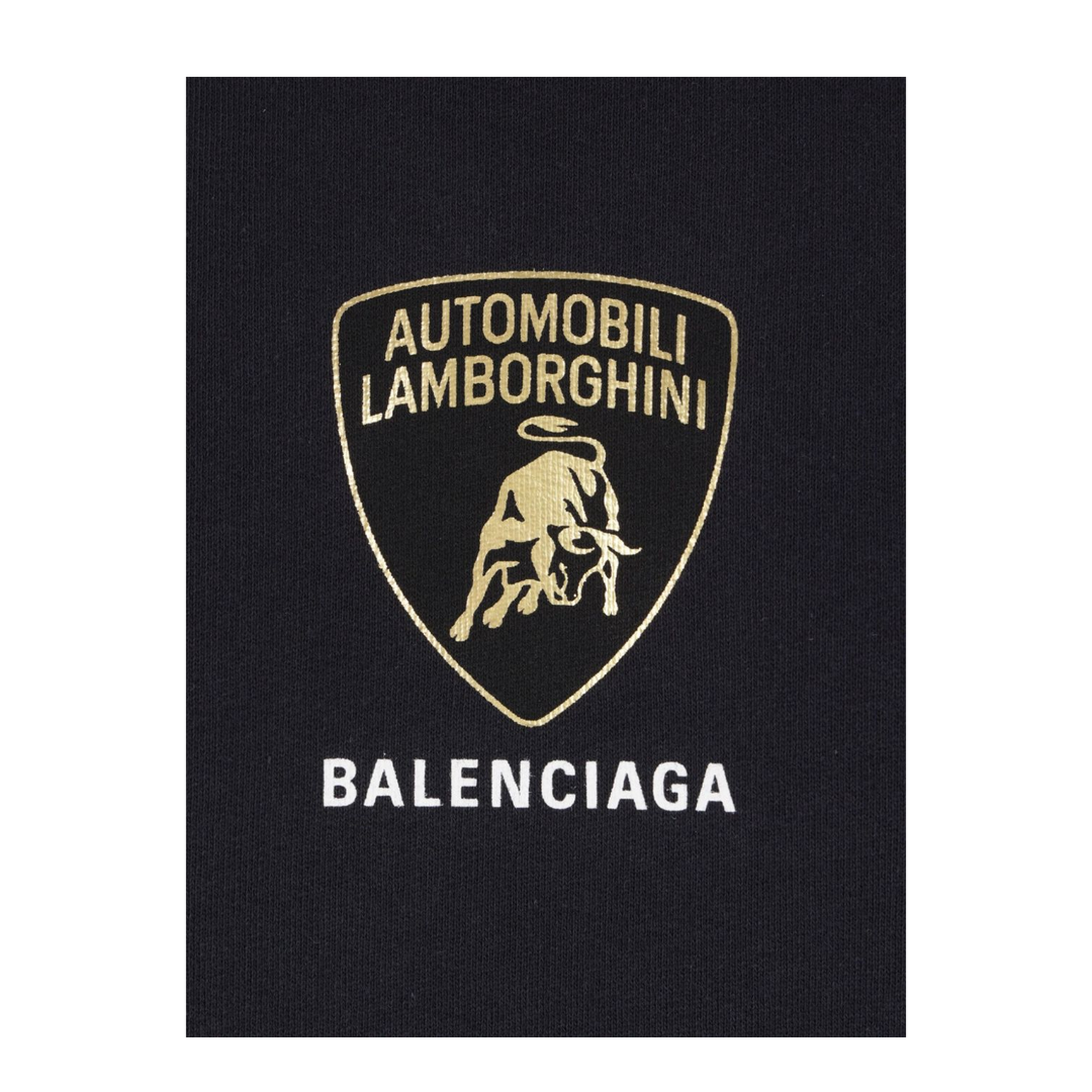 Hoodie with Lamborghini Shield Motif
