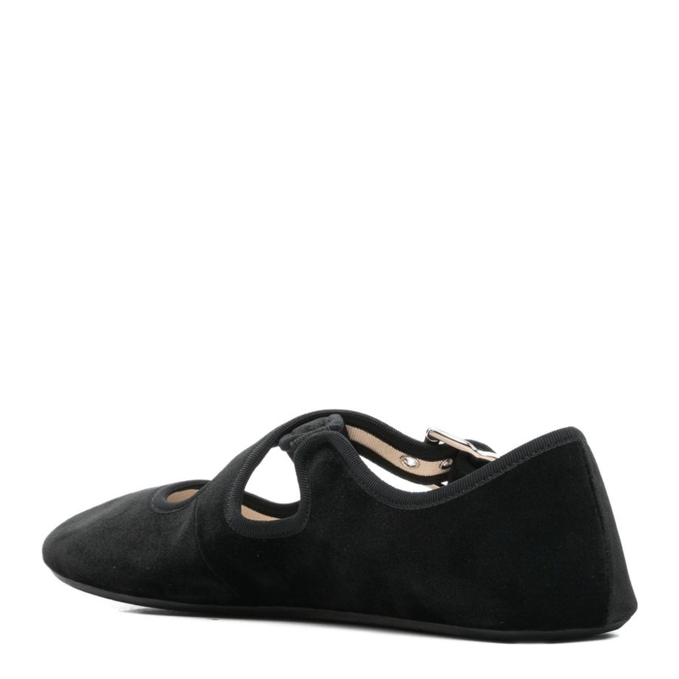 Rafia ballet flats