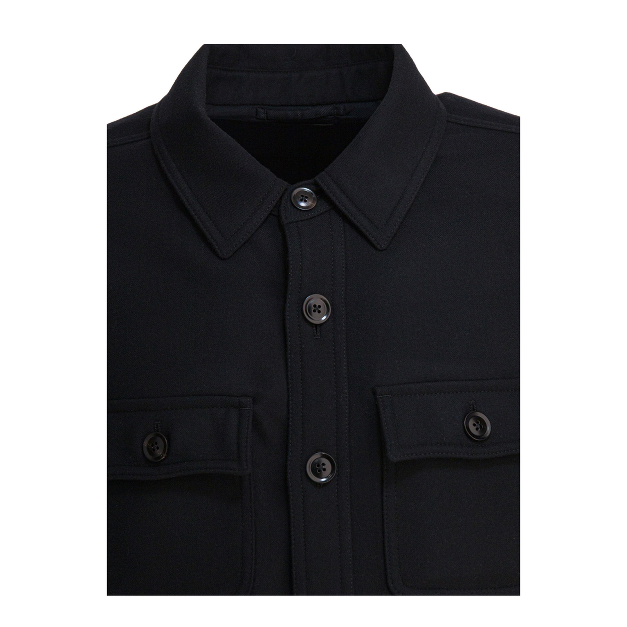 MAYFEYR - Tom Ford - Wool And Silk Overshirt Jacket - OJS016FMW063LB999
