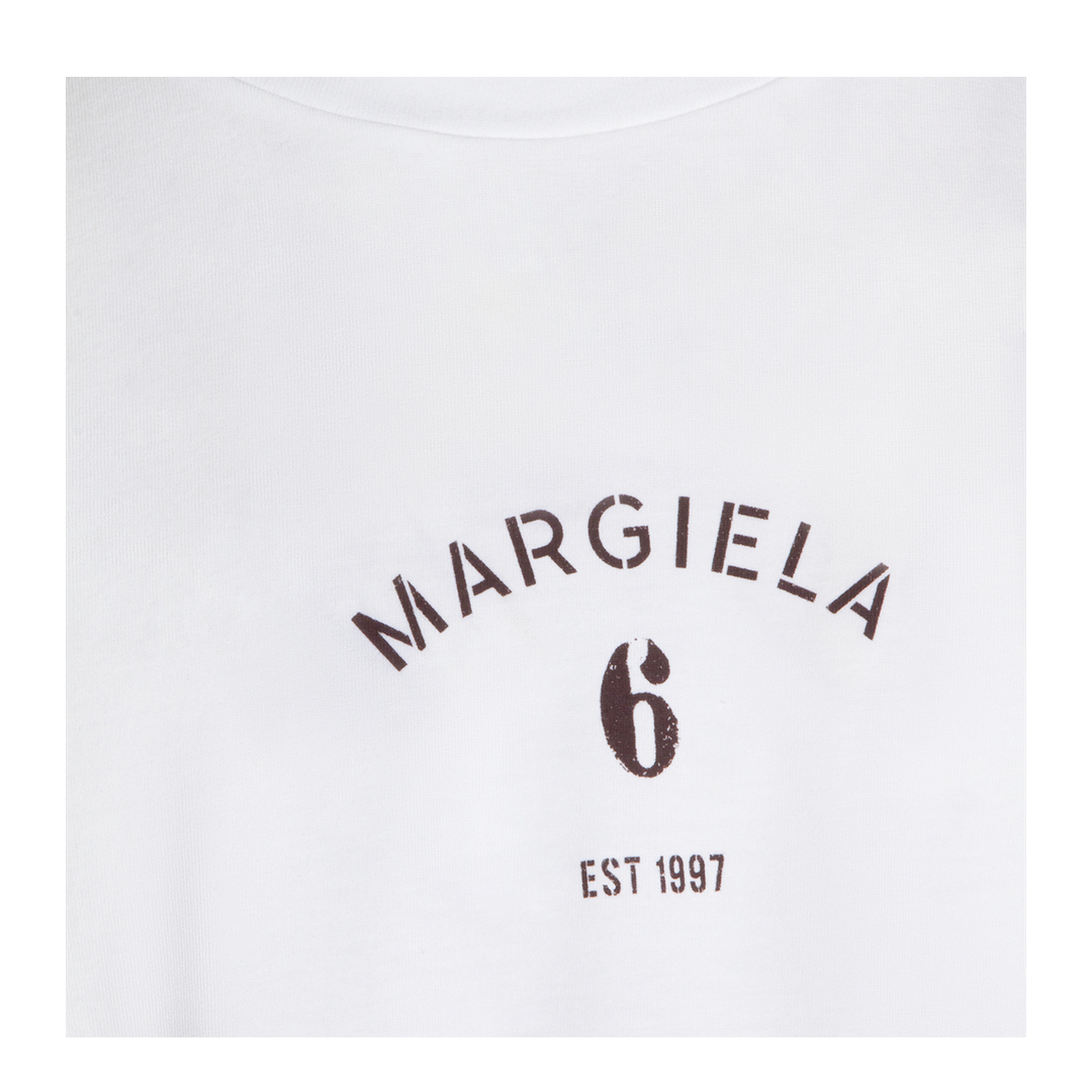 White T-shirt with logo print