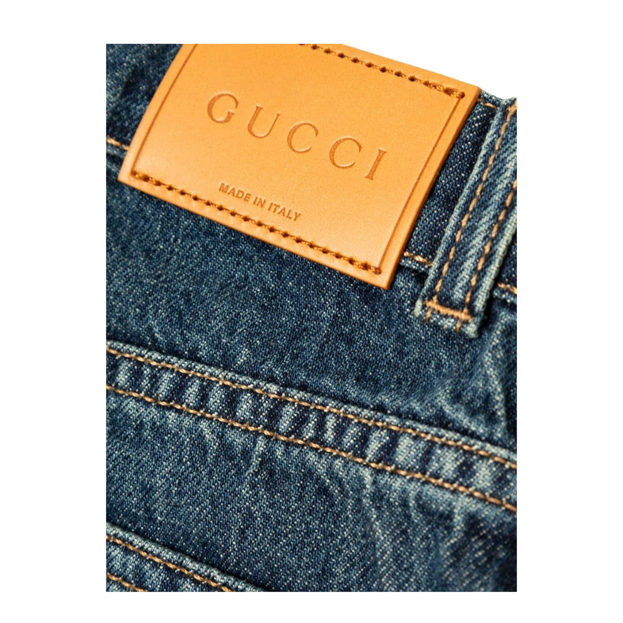 Ju Pants Eco Washed Denim Dark Blue Mix