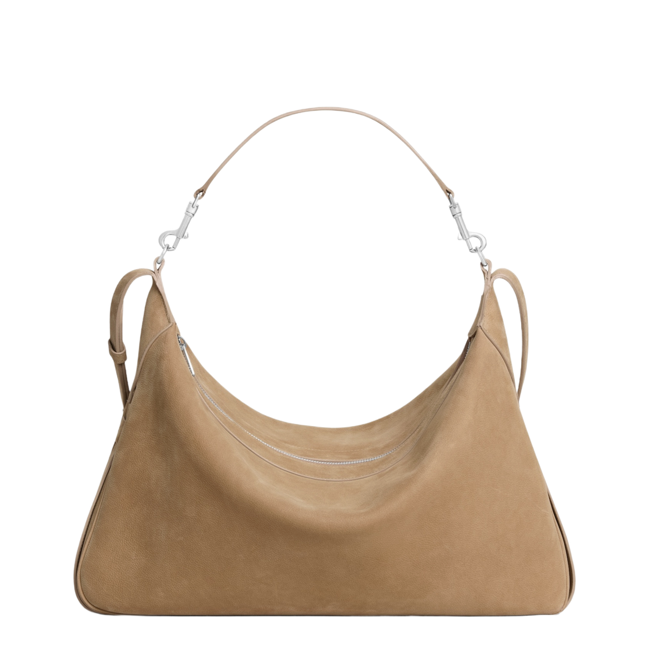 Large Romy In Nubuck Calfskin