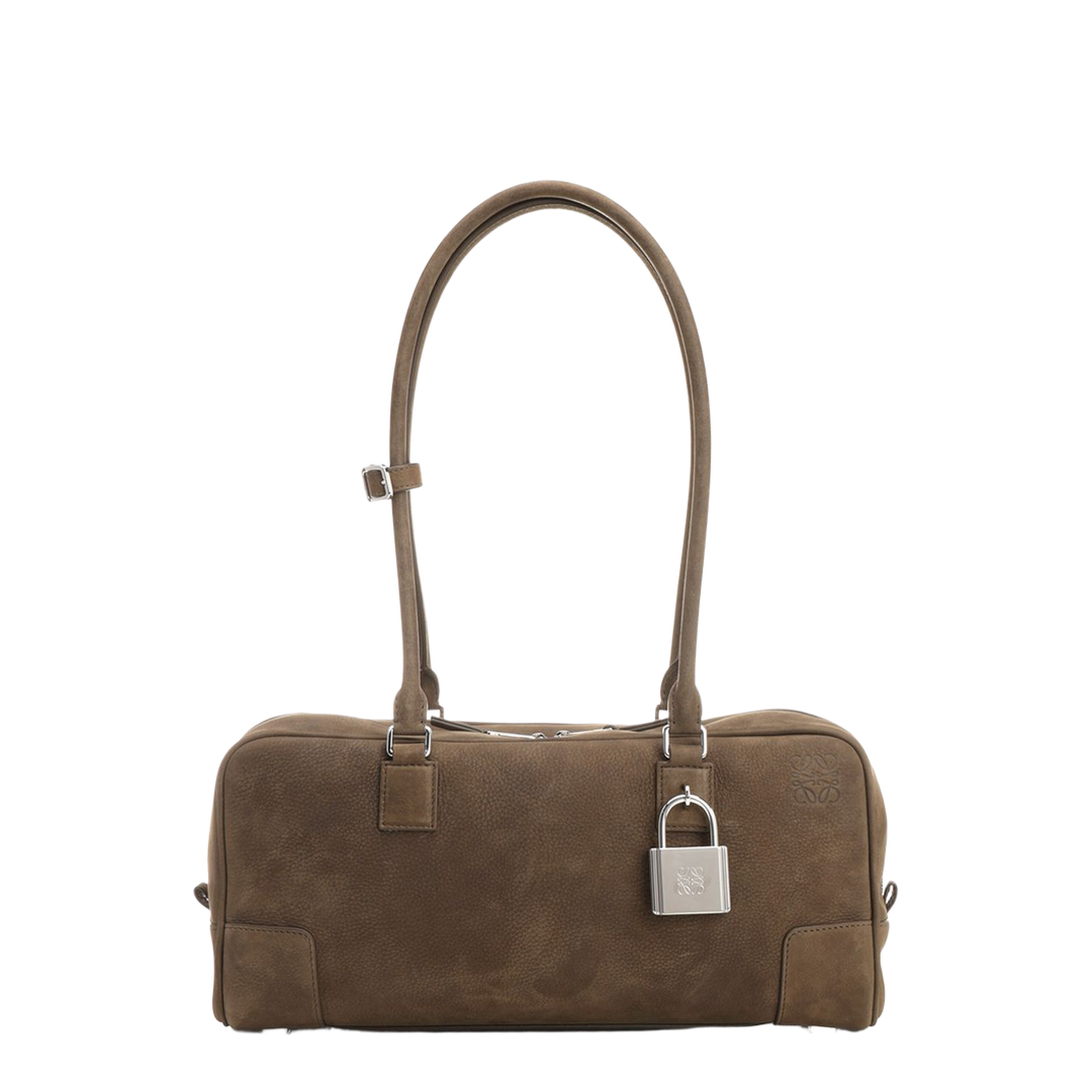 Amazona 31 Cropped Bag in Garnet Nubuck
