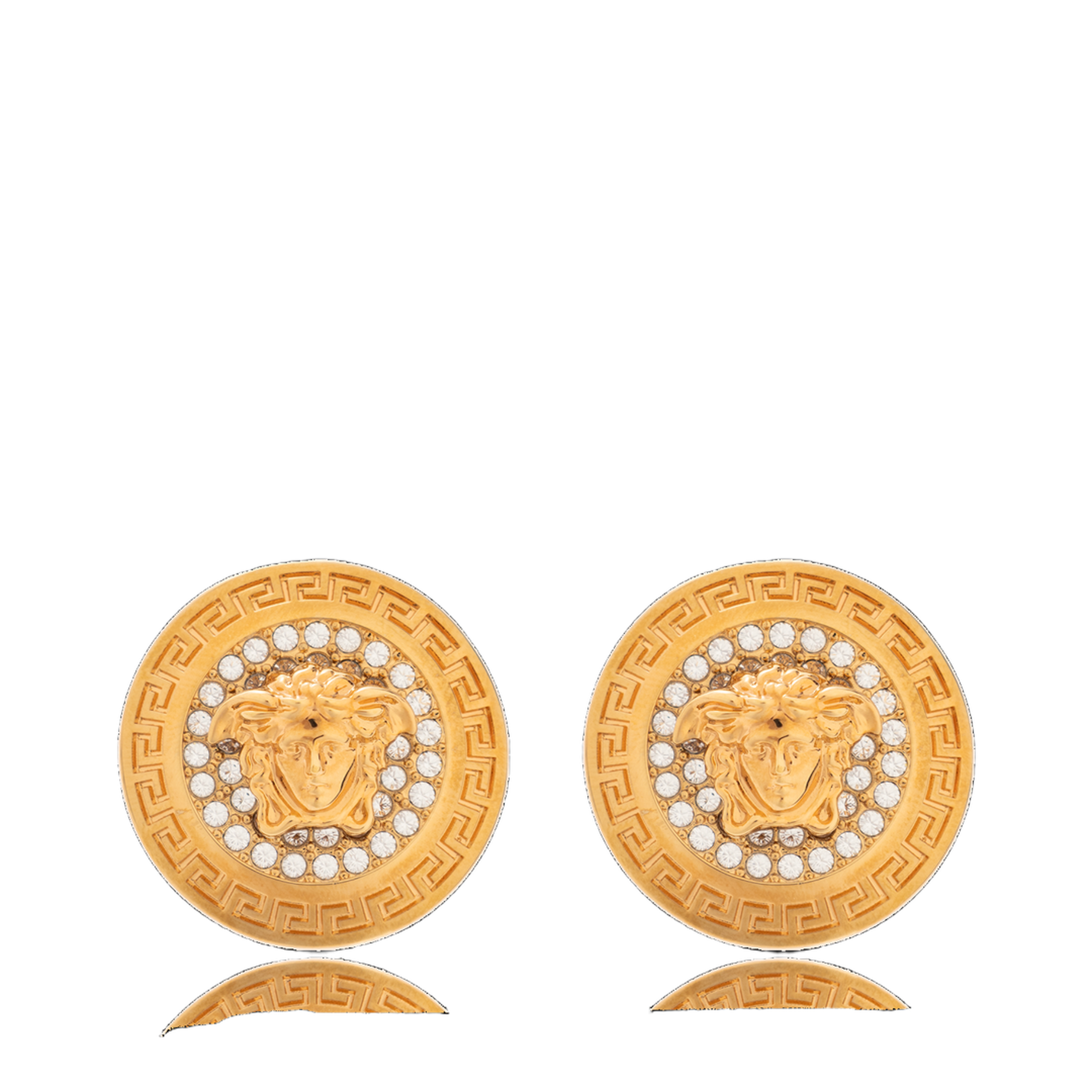 Crystal Medusa Earrings