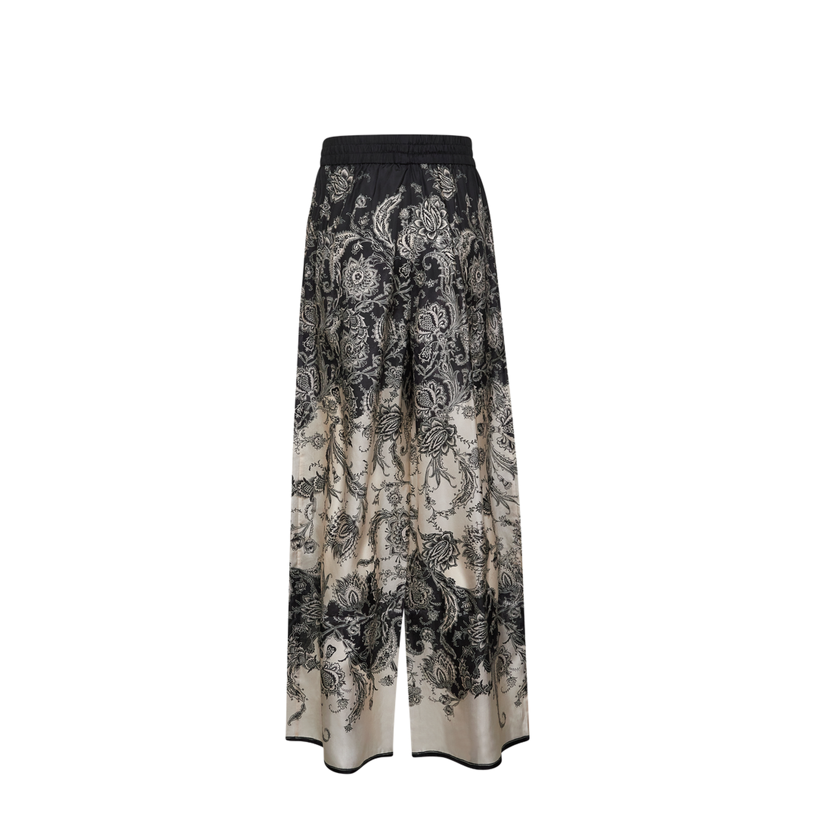 Printed silk Rhiannon pant