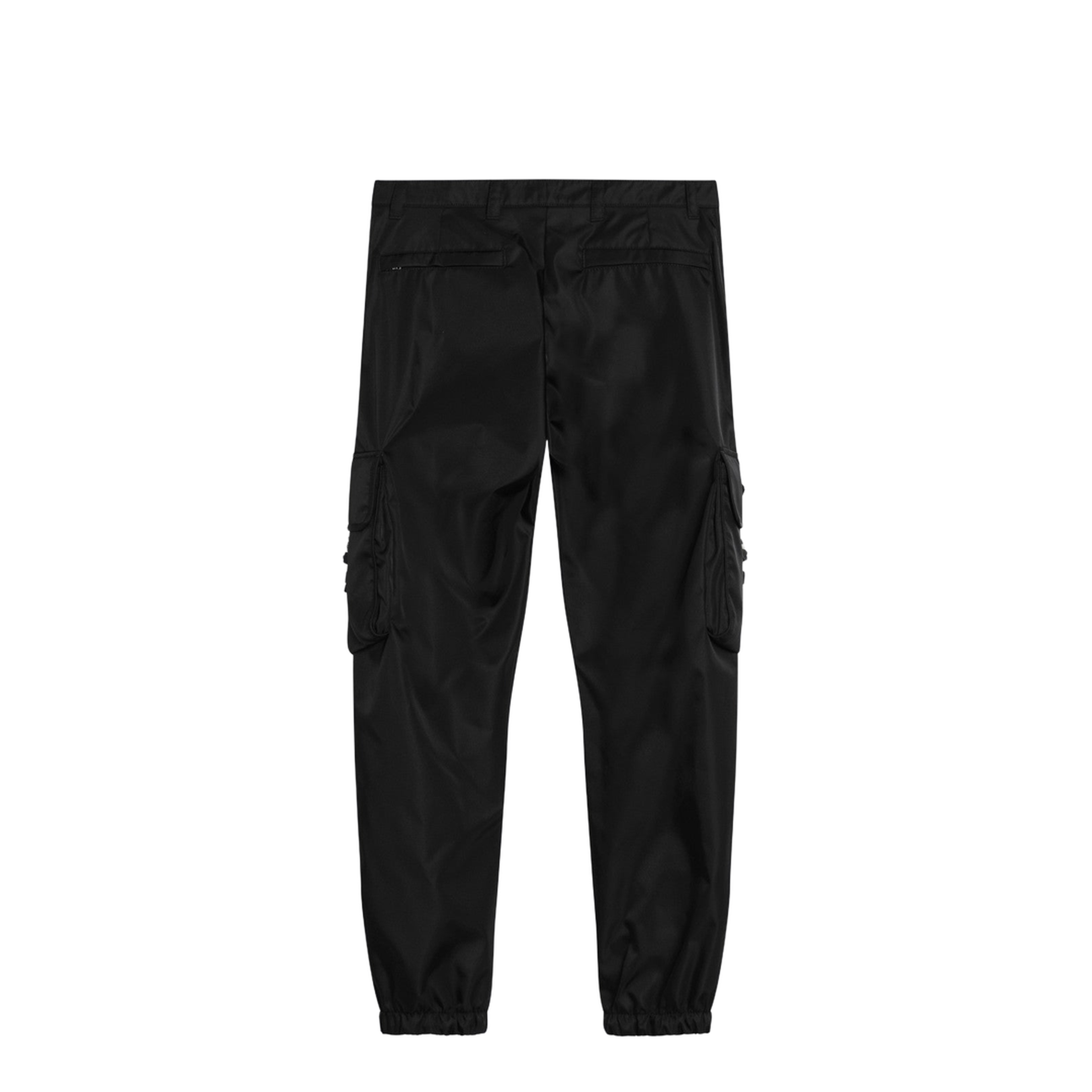 Black Polyamide Pants