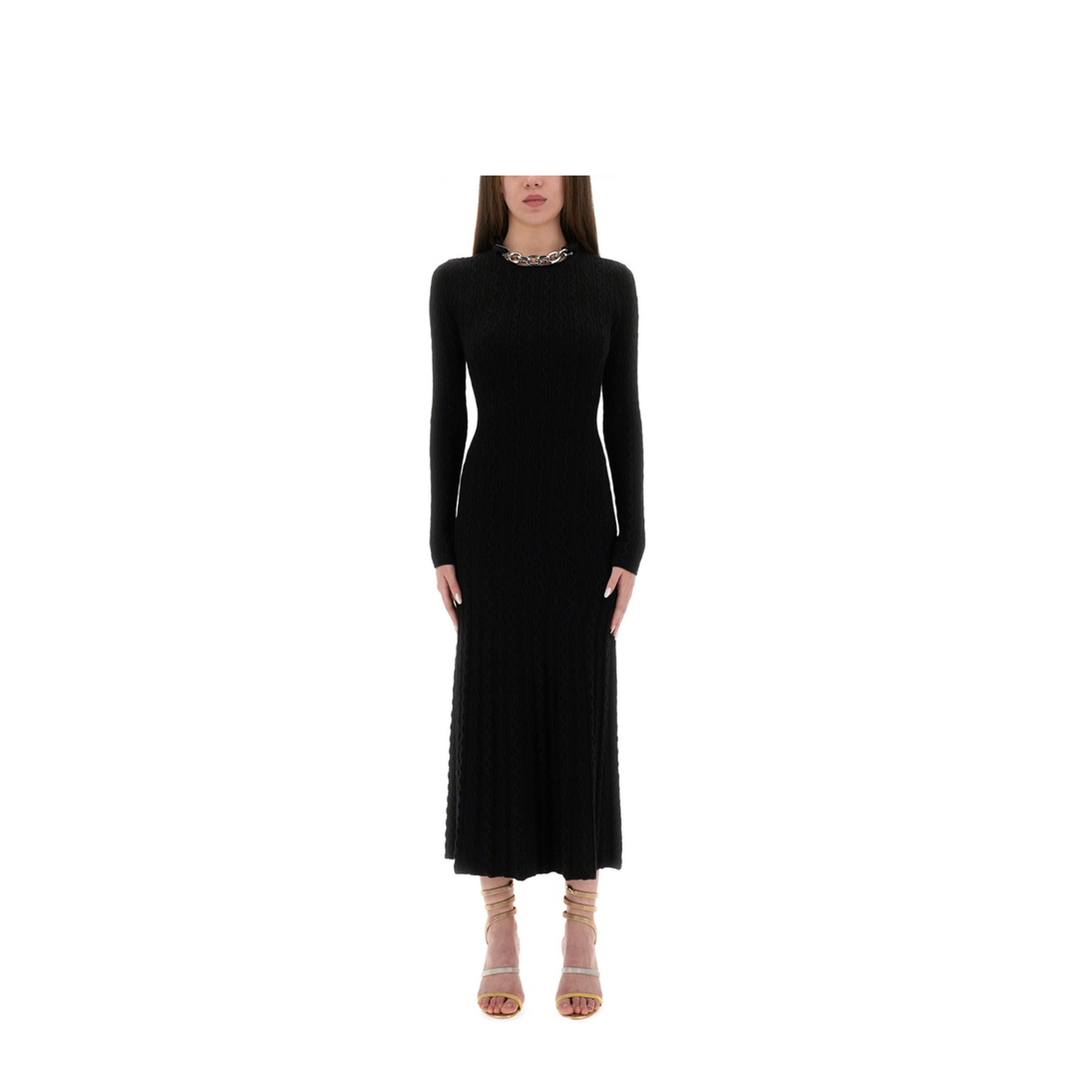 MAYFEYR - RABANNE - Long Wool Dress - 25AMRO154ML0320P001