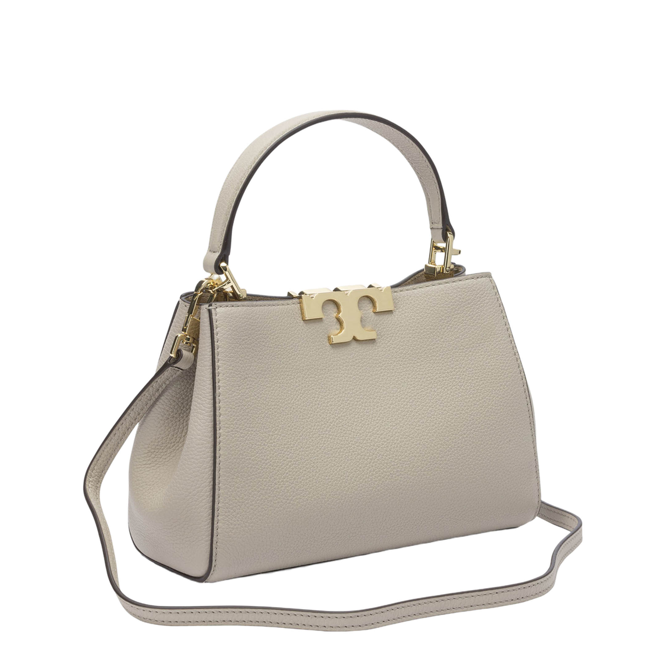 Eleanor Pebble Satchel Light Stone