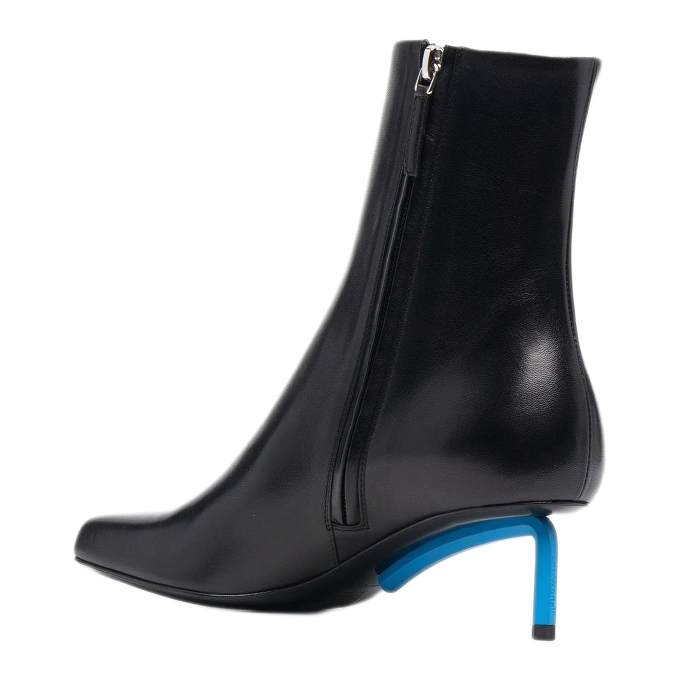 MAYFEYR - Off-White - Allen 60Mm Ankle Boots - OWID011F21LEA0011000