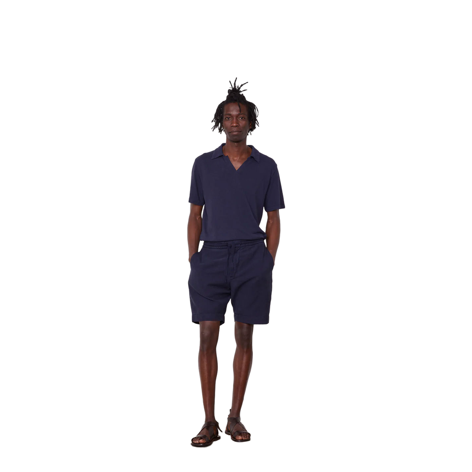 Dark Blue Bermuda Shorts