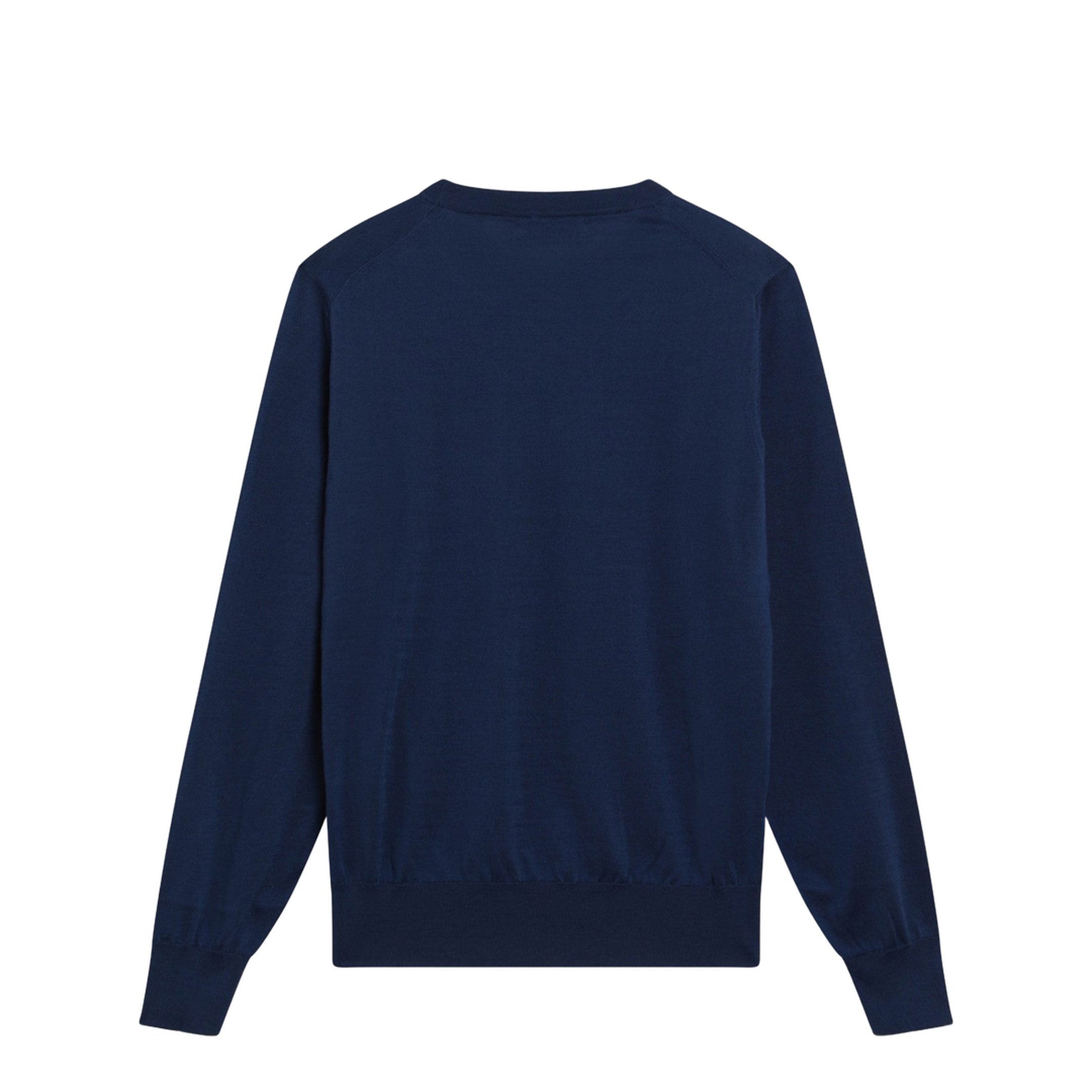 Blue Cotton Sweater