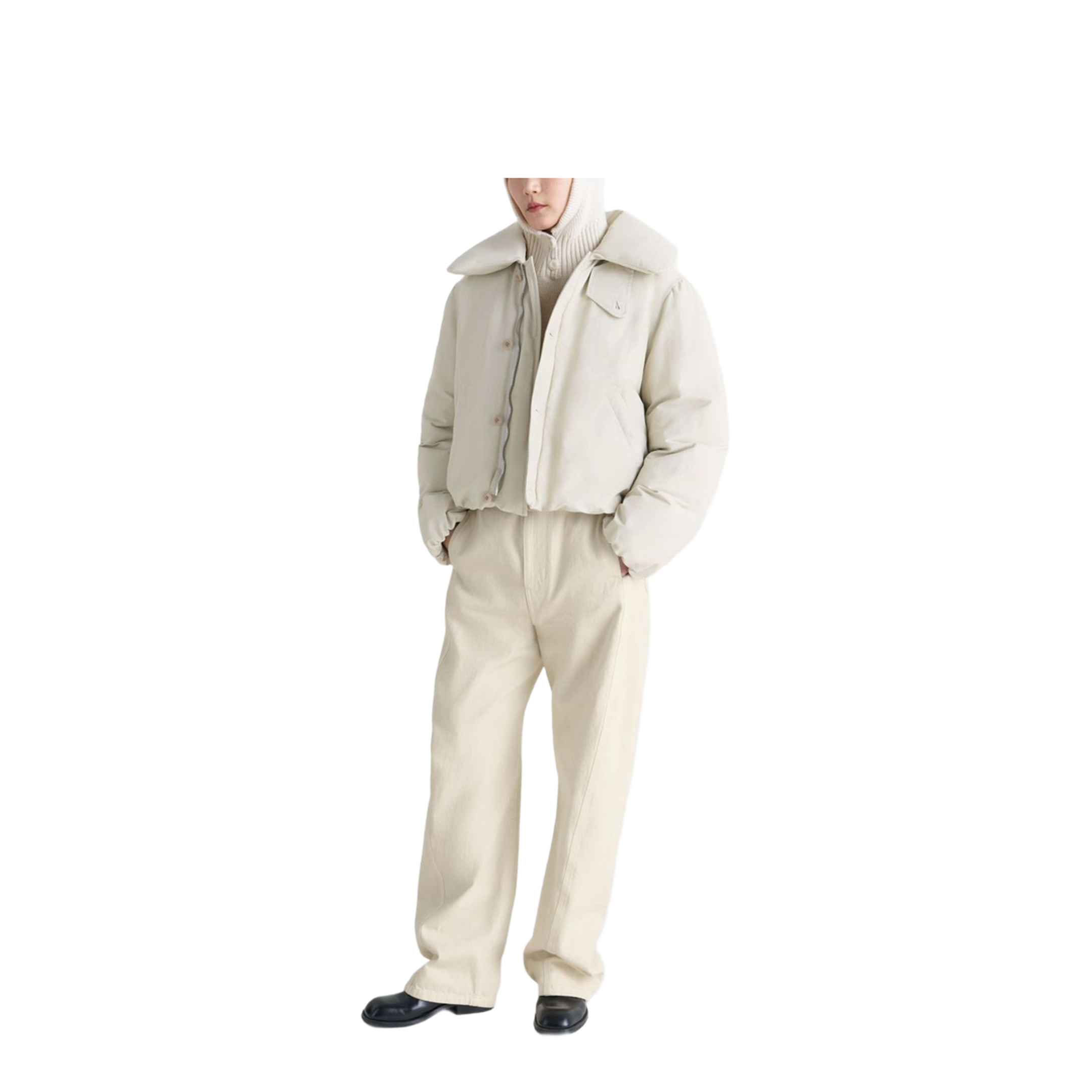 Down Jackets Short Puffer Blouson