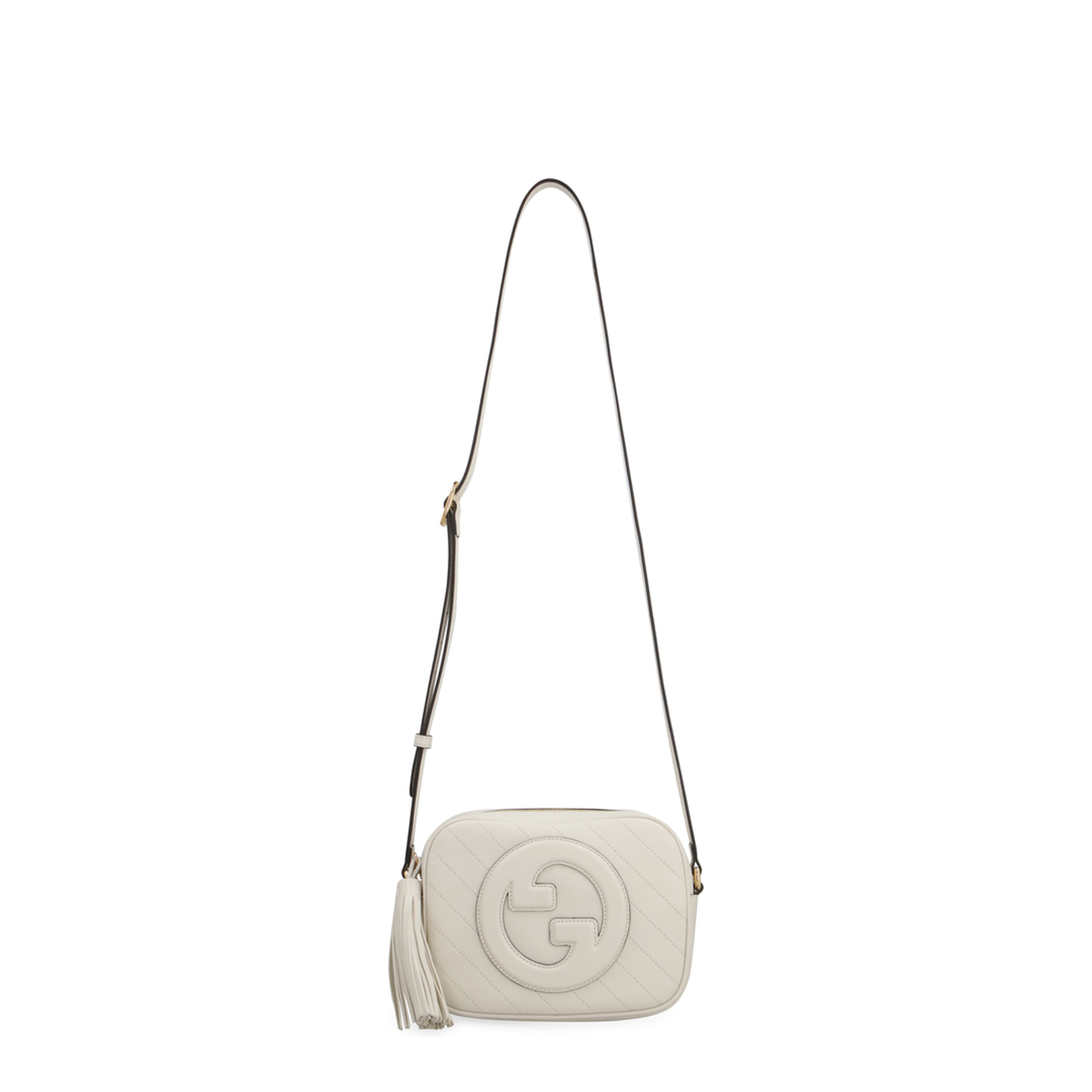 GG Marmont Leather Camera Bag - Cream