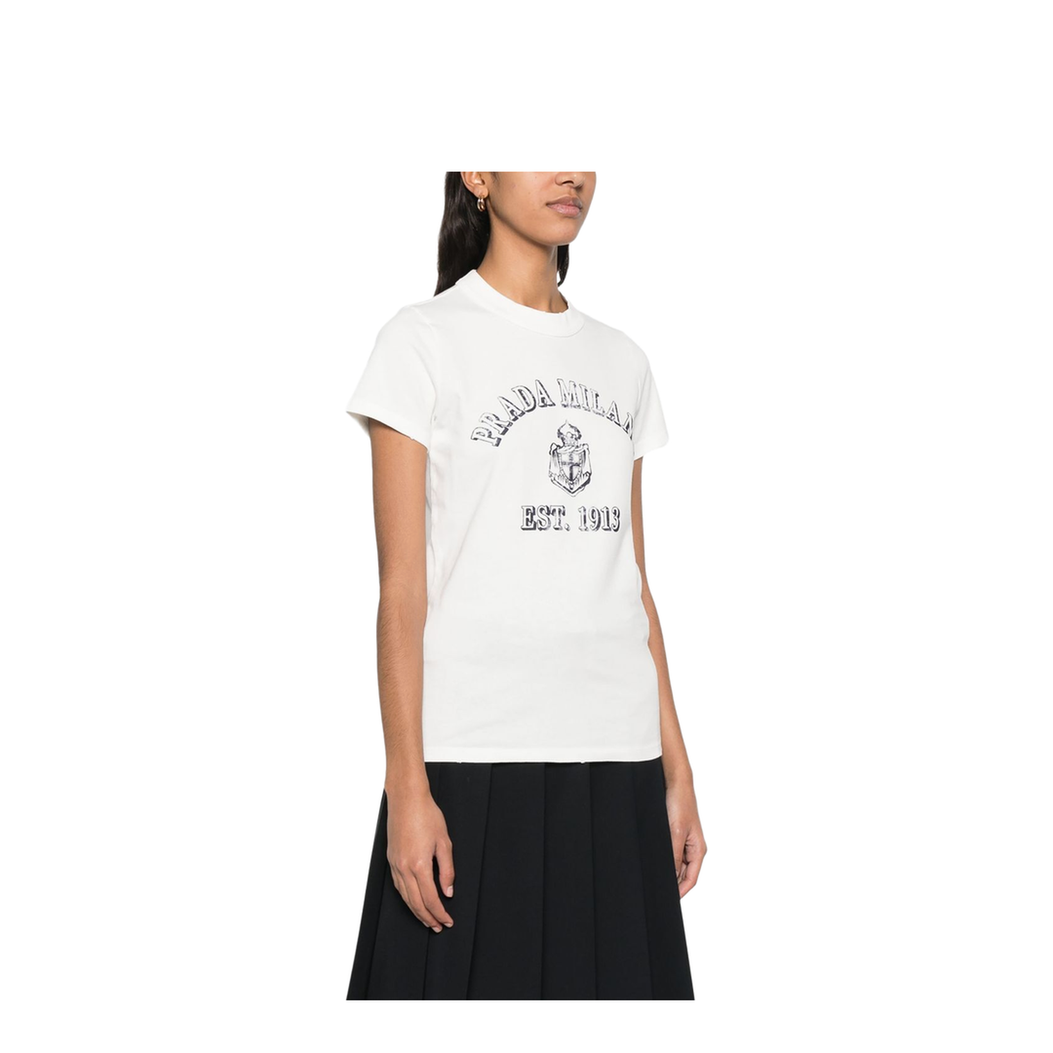 MAYFEYR - Prada - Logo Print Jersey T-Shirt - 3557BSOOO16XQ