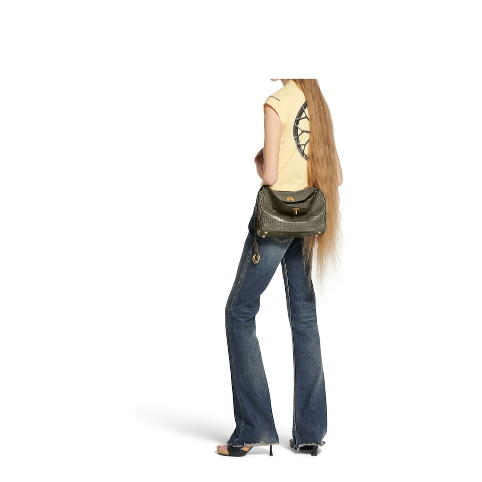 Rodeo Handbag Small in Army Green