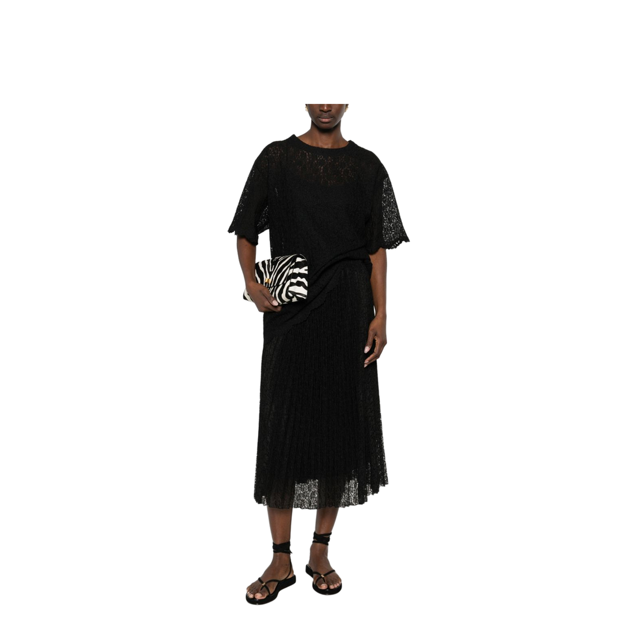 MAYFEYR - Ermanno Scervino - Skirts Black - D482O374EWF95708