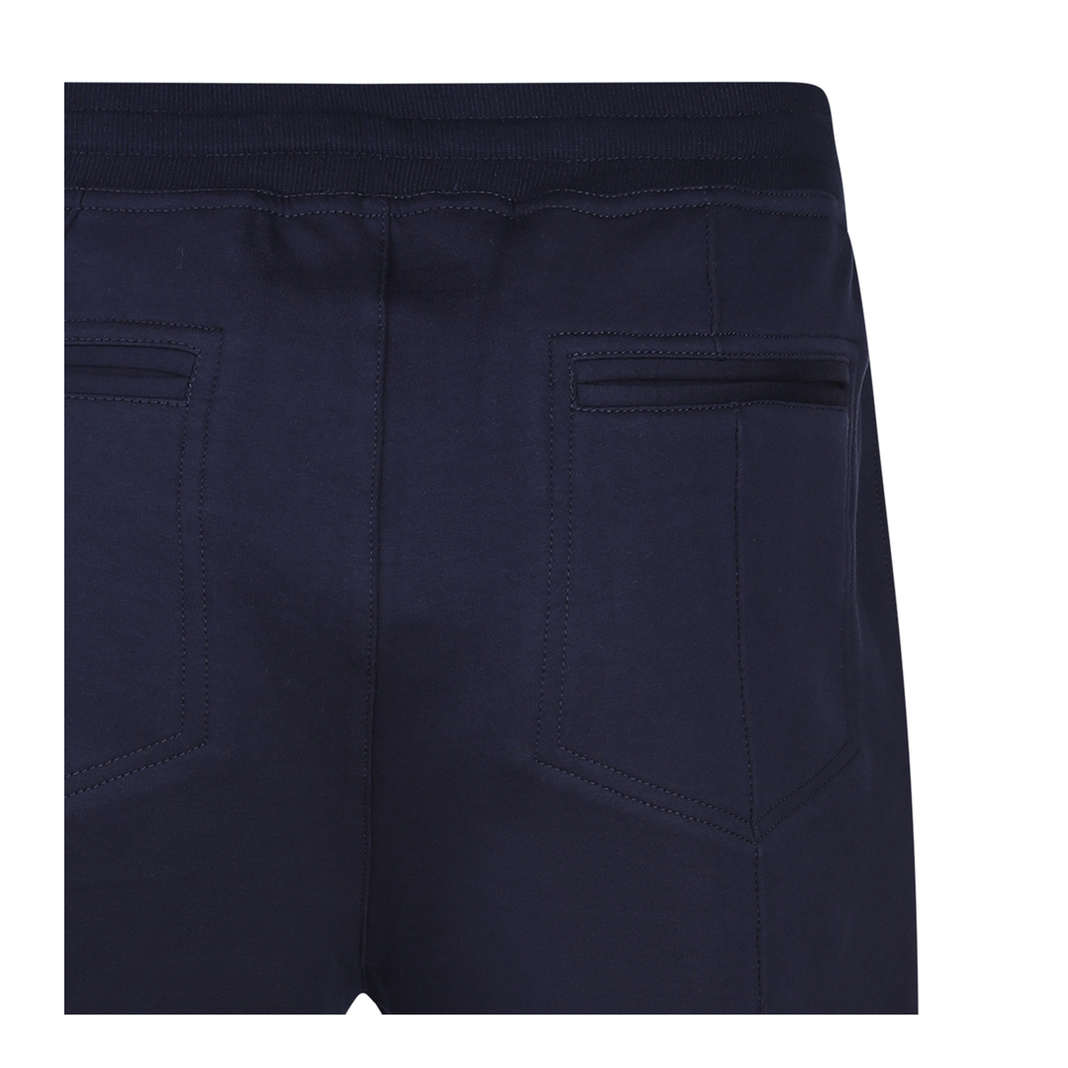 Drawstring Panelled Track Pants Blue