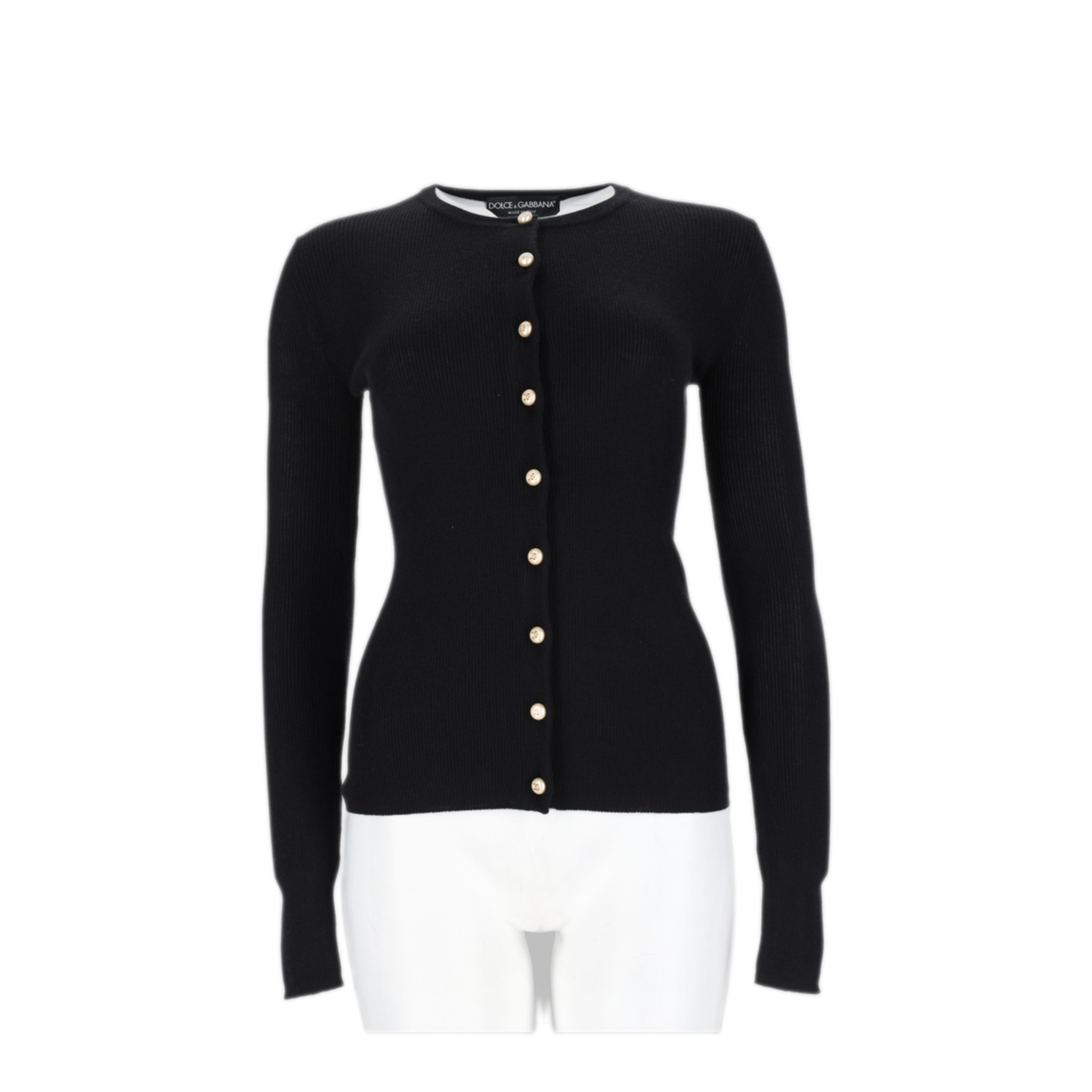MAYFEYR - Dolce & Gabbana - Black Cashmere Sweater - FXVF5TJBW25N0000
